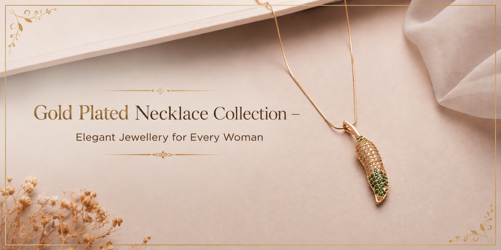 Gold Plated Necklace Collection – Elegant Jewellery for Every Woman