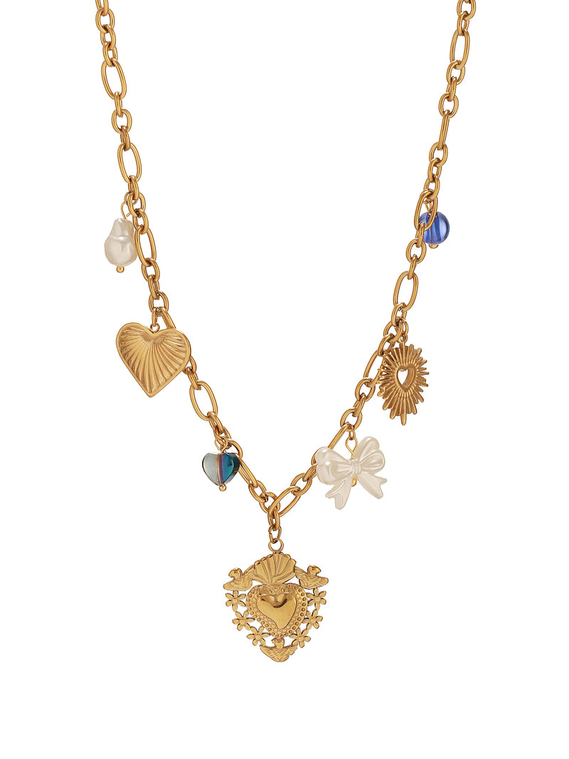 Amora Charm Chain of Zelci has been displayed on a white background