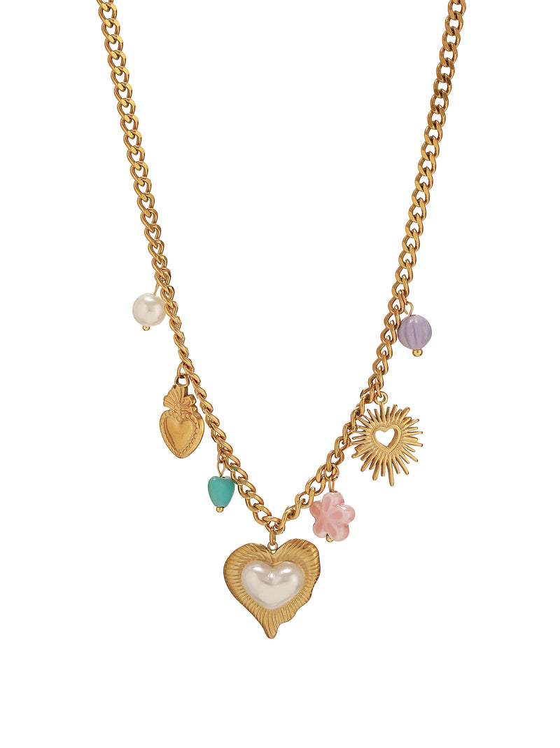 Honeylight Romance Charm Chain of Zelci is shown on a white display