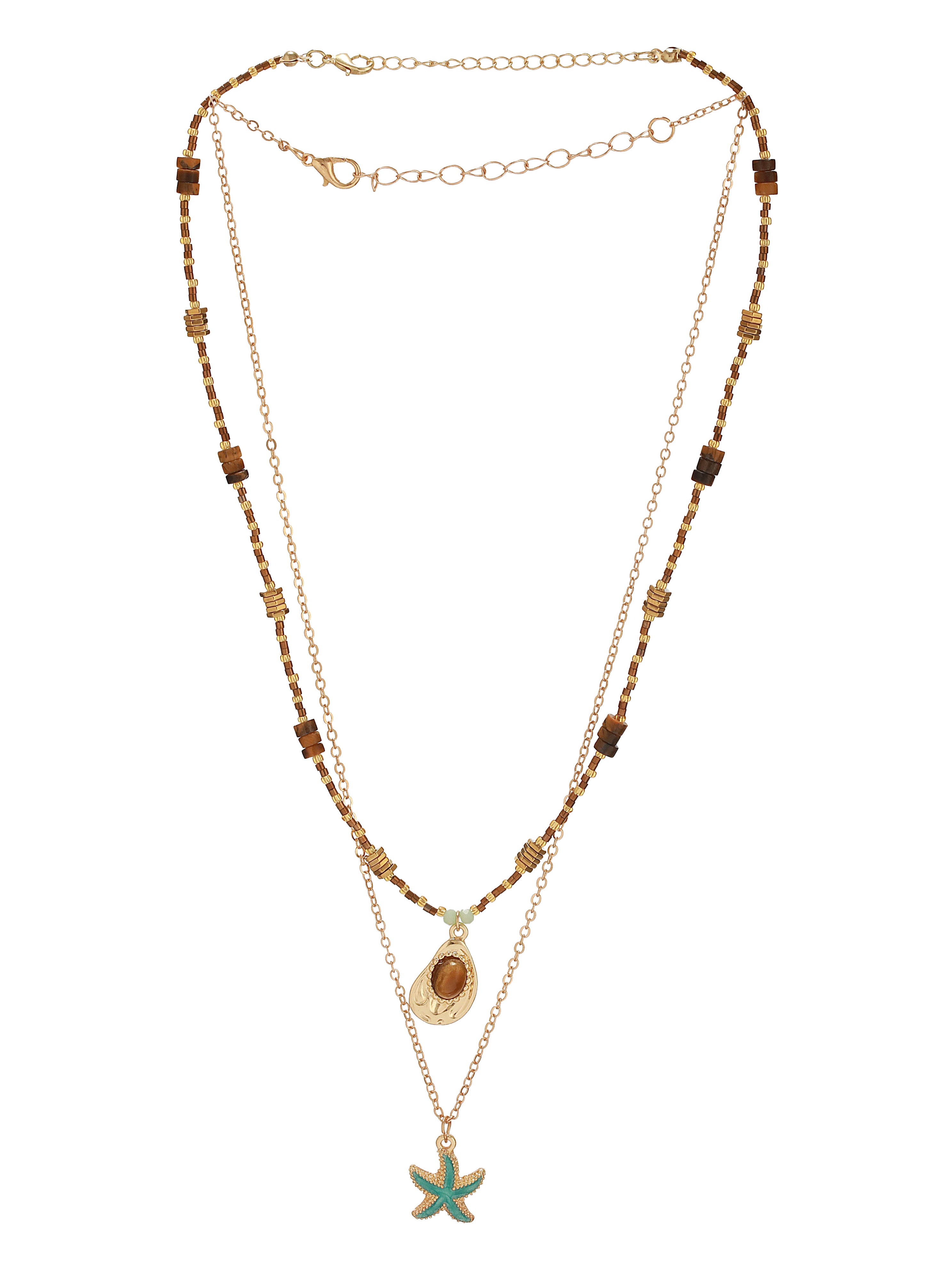Island Bloom Layered Necklace