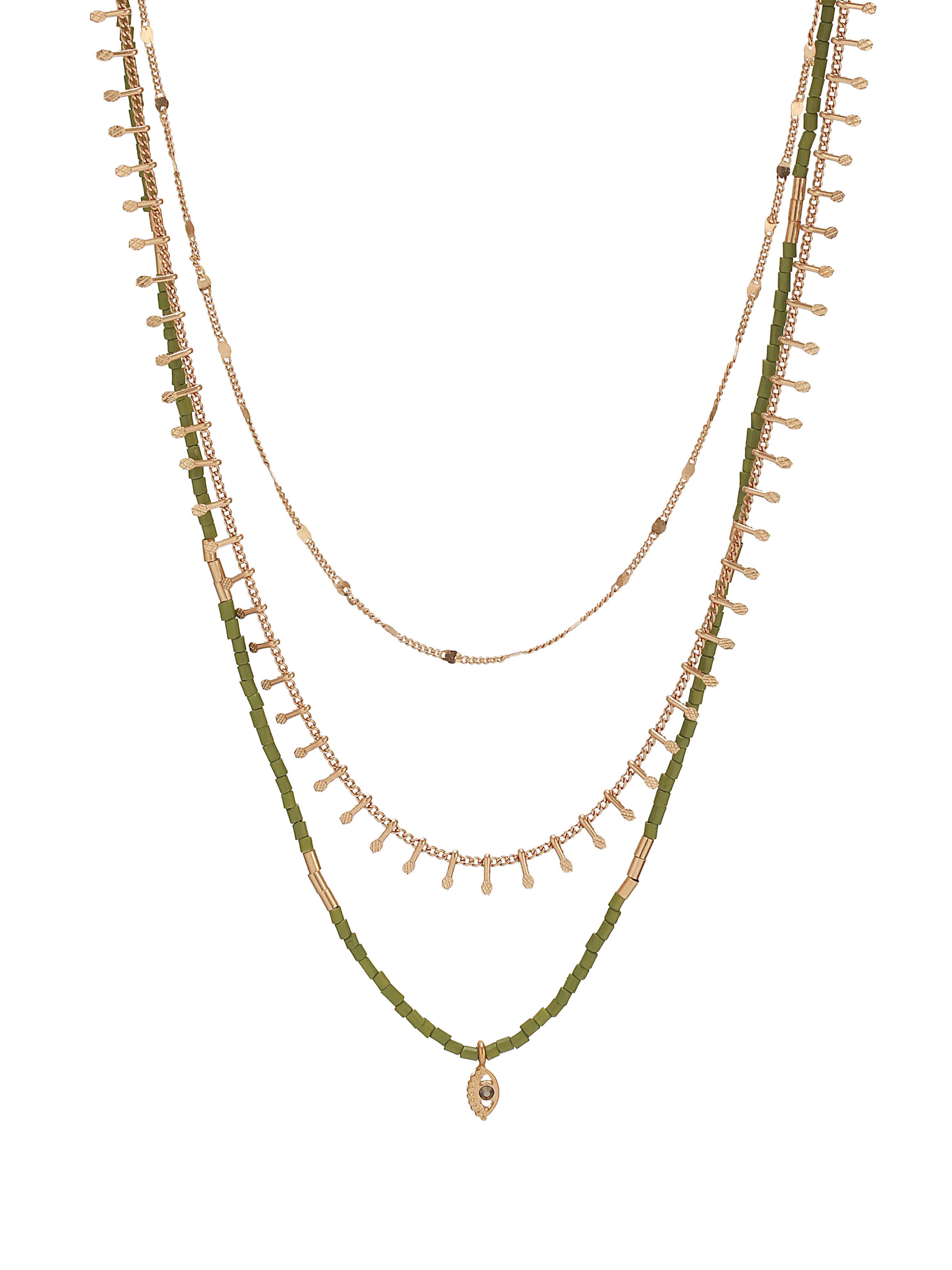 Luna Layered Elegance Necklace