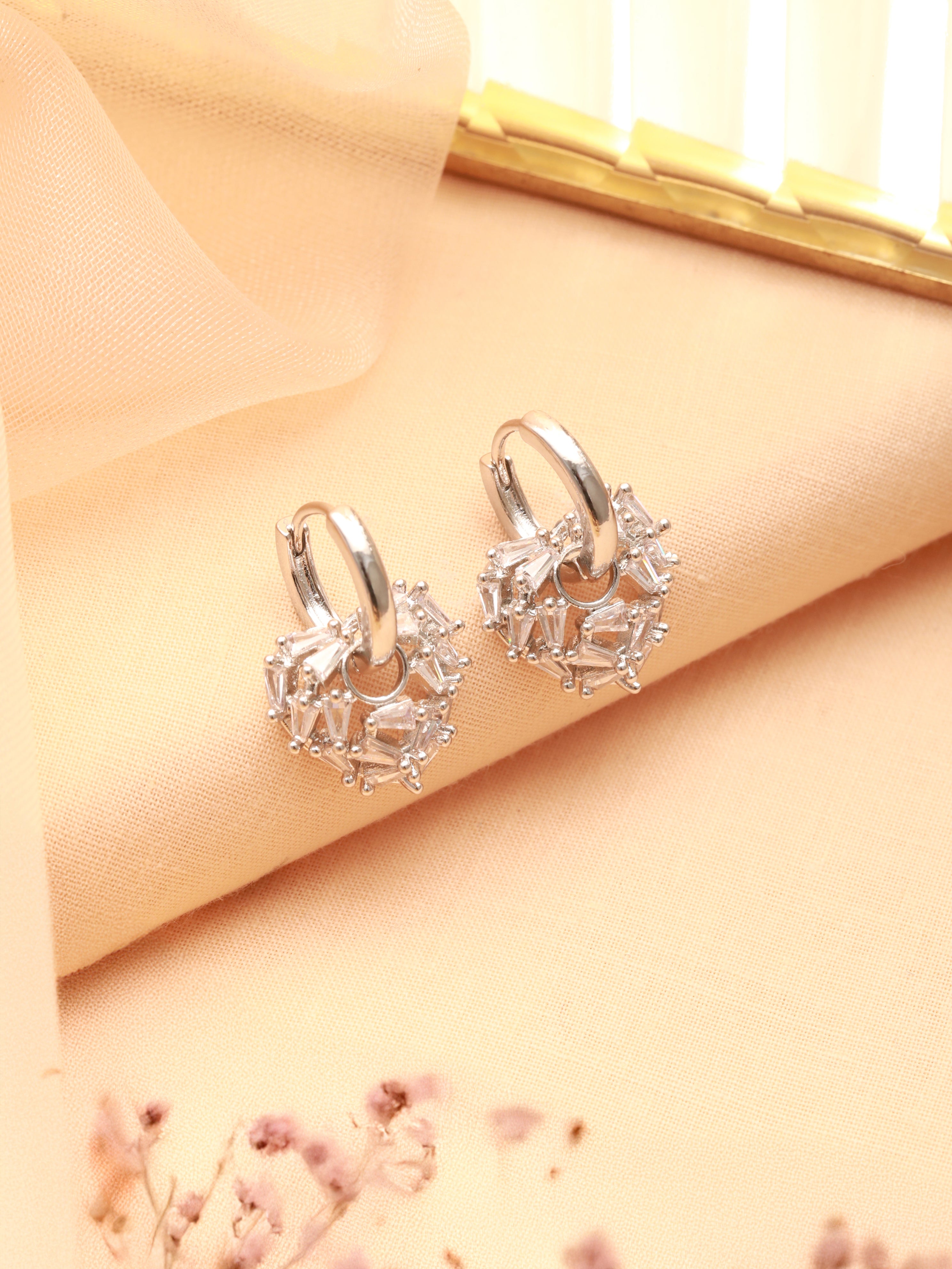 Frosted Halo Hoops
