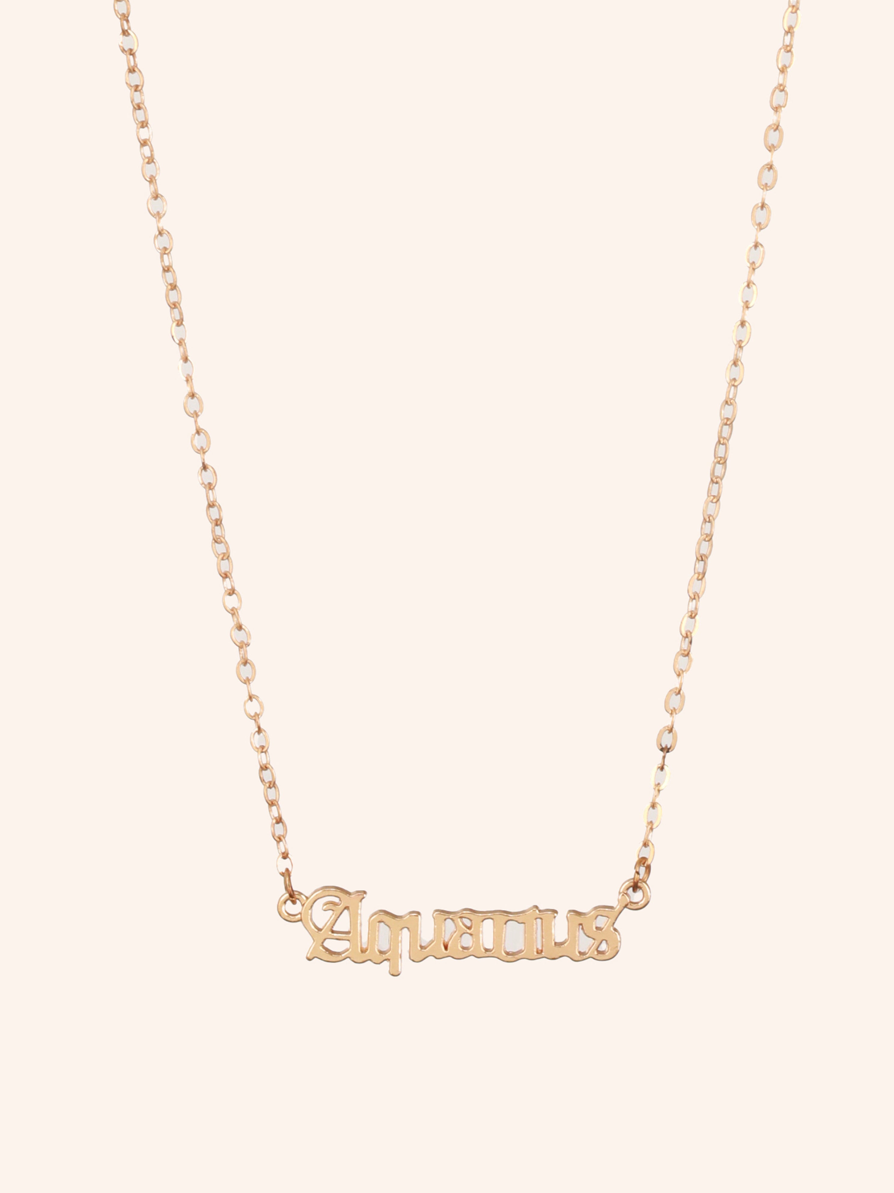 Celestial Aquarius Necklace