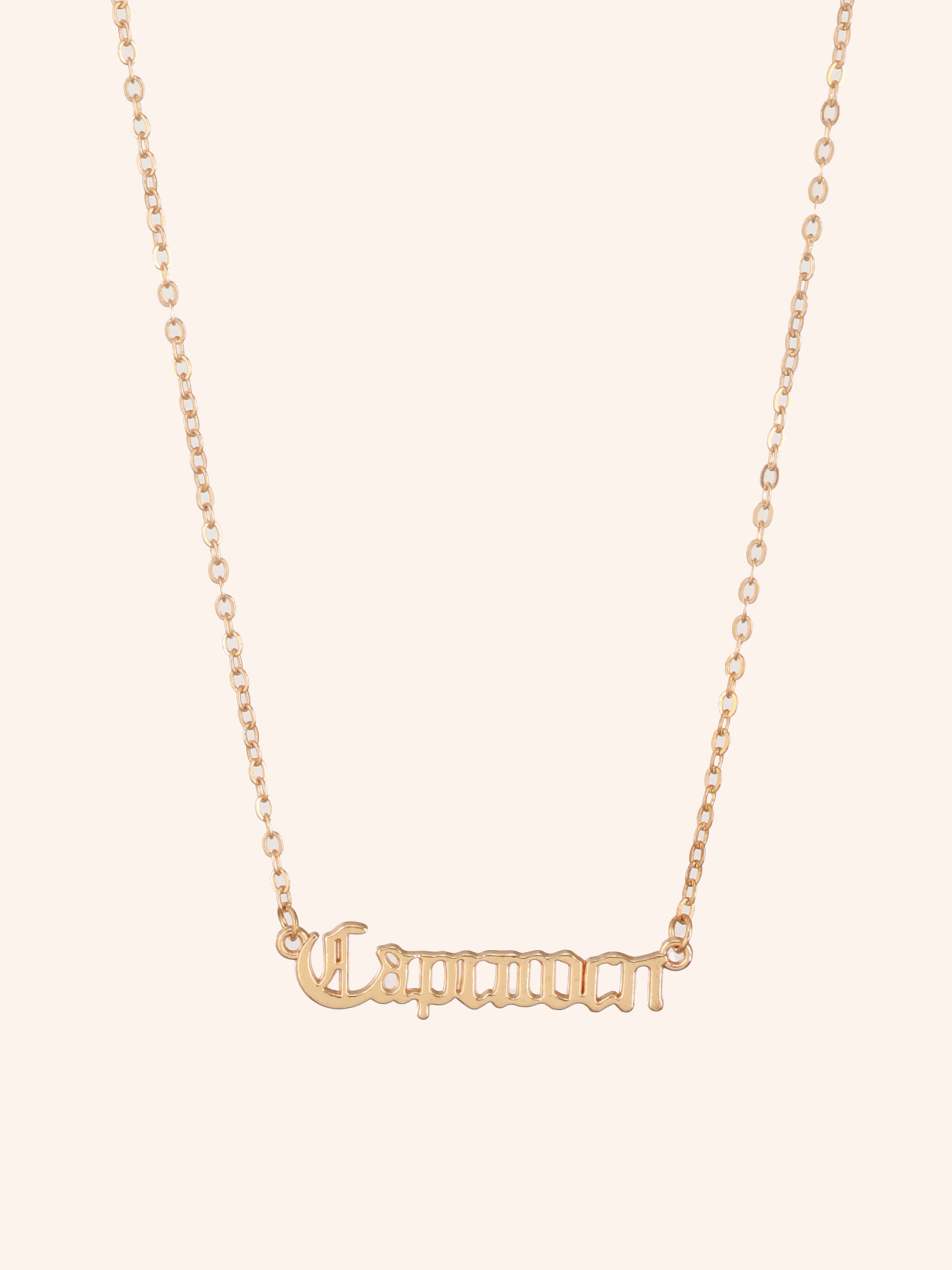 Celestial Capricorn Necklace