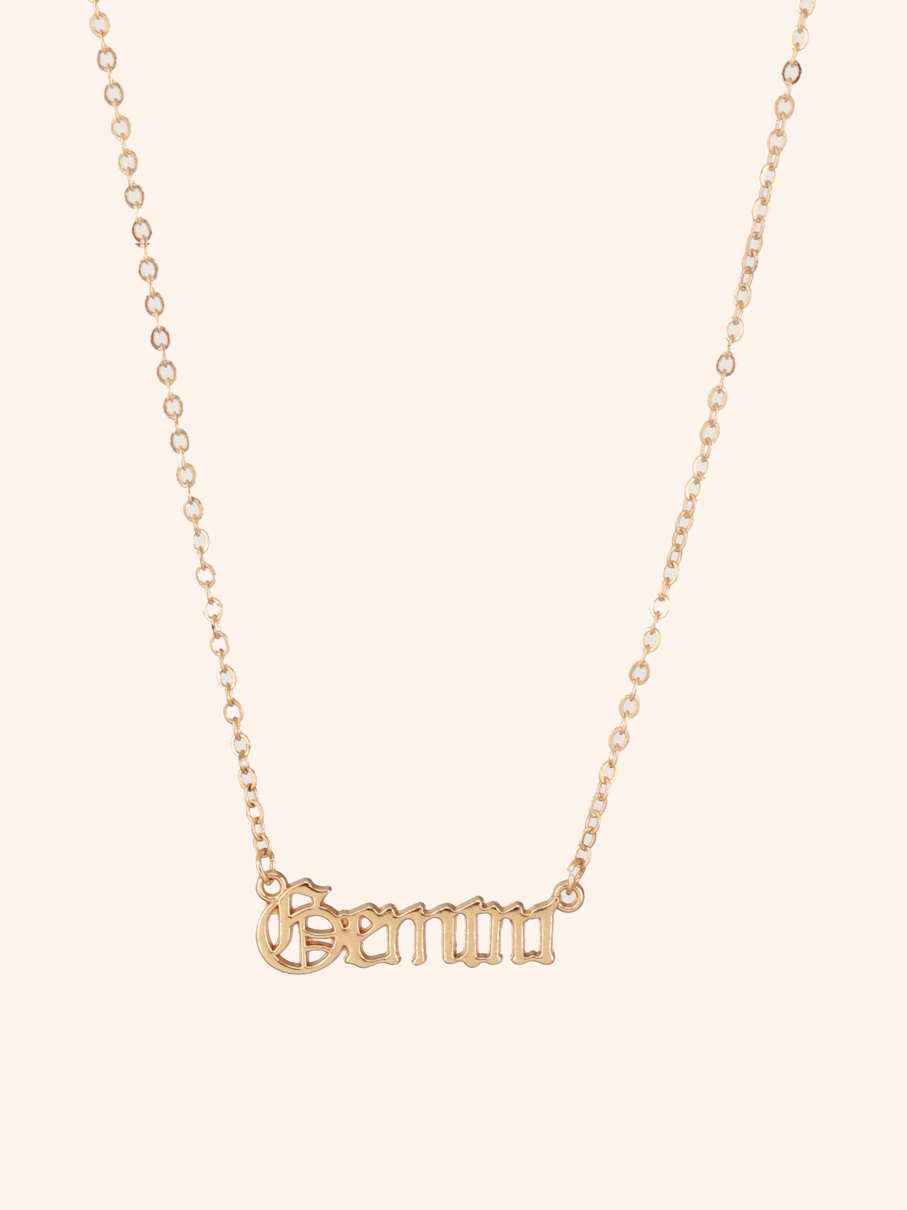 Celestial Gemini Necklace