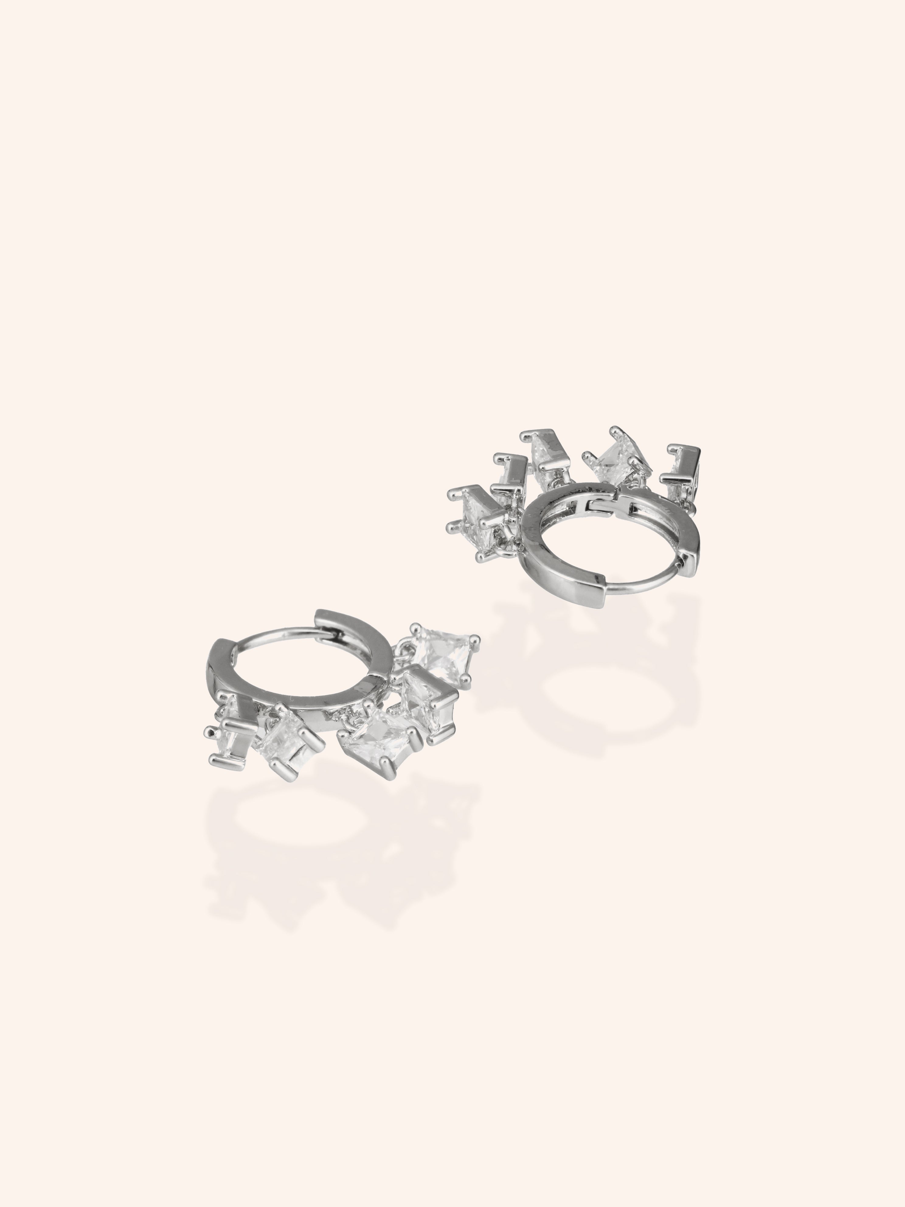 Dazzle Drop Hoops