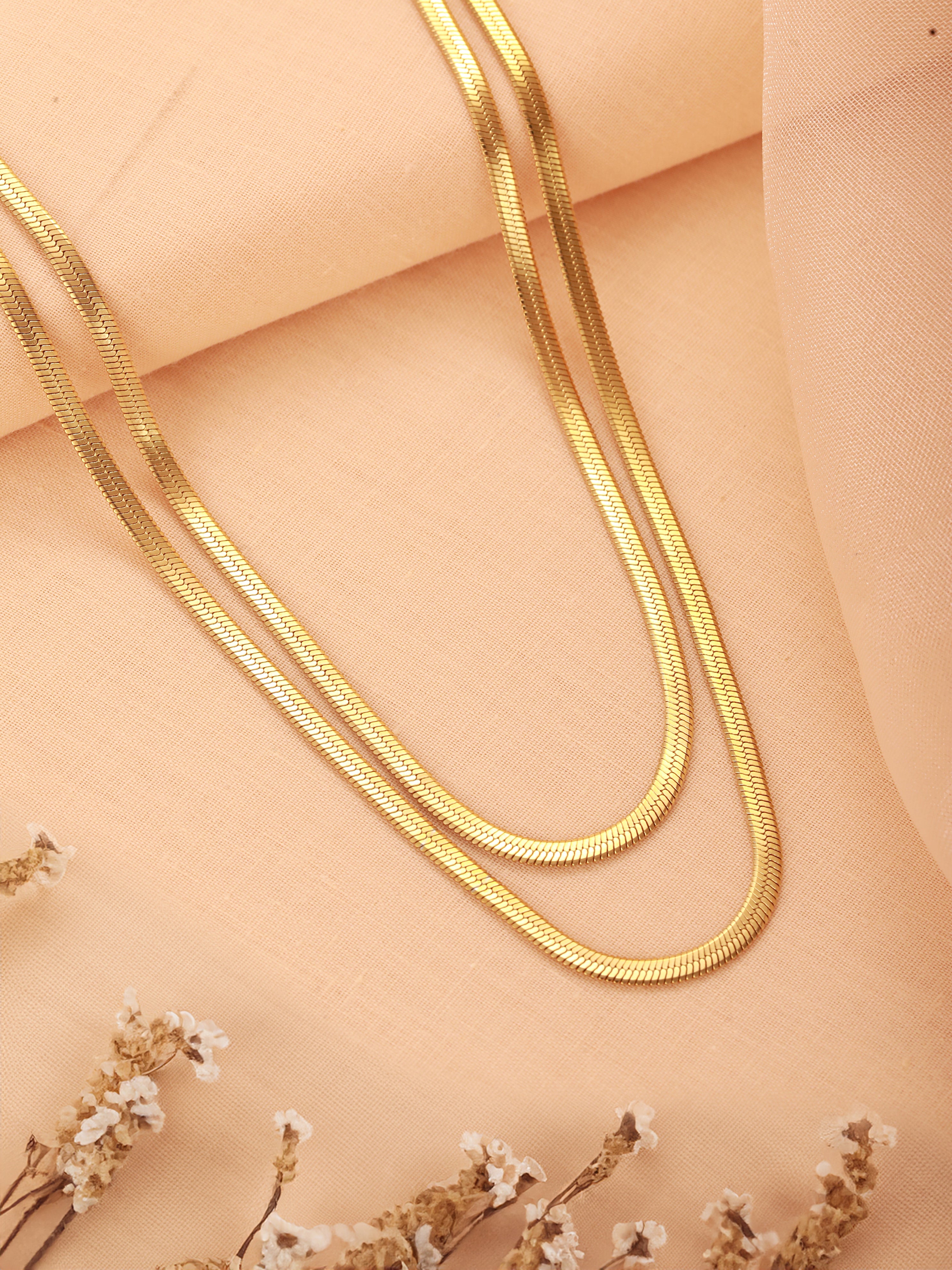 Golden Mirage Necklace - 18K Gold Plated