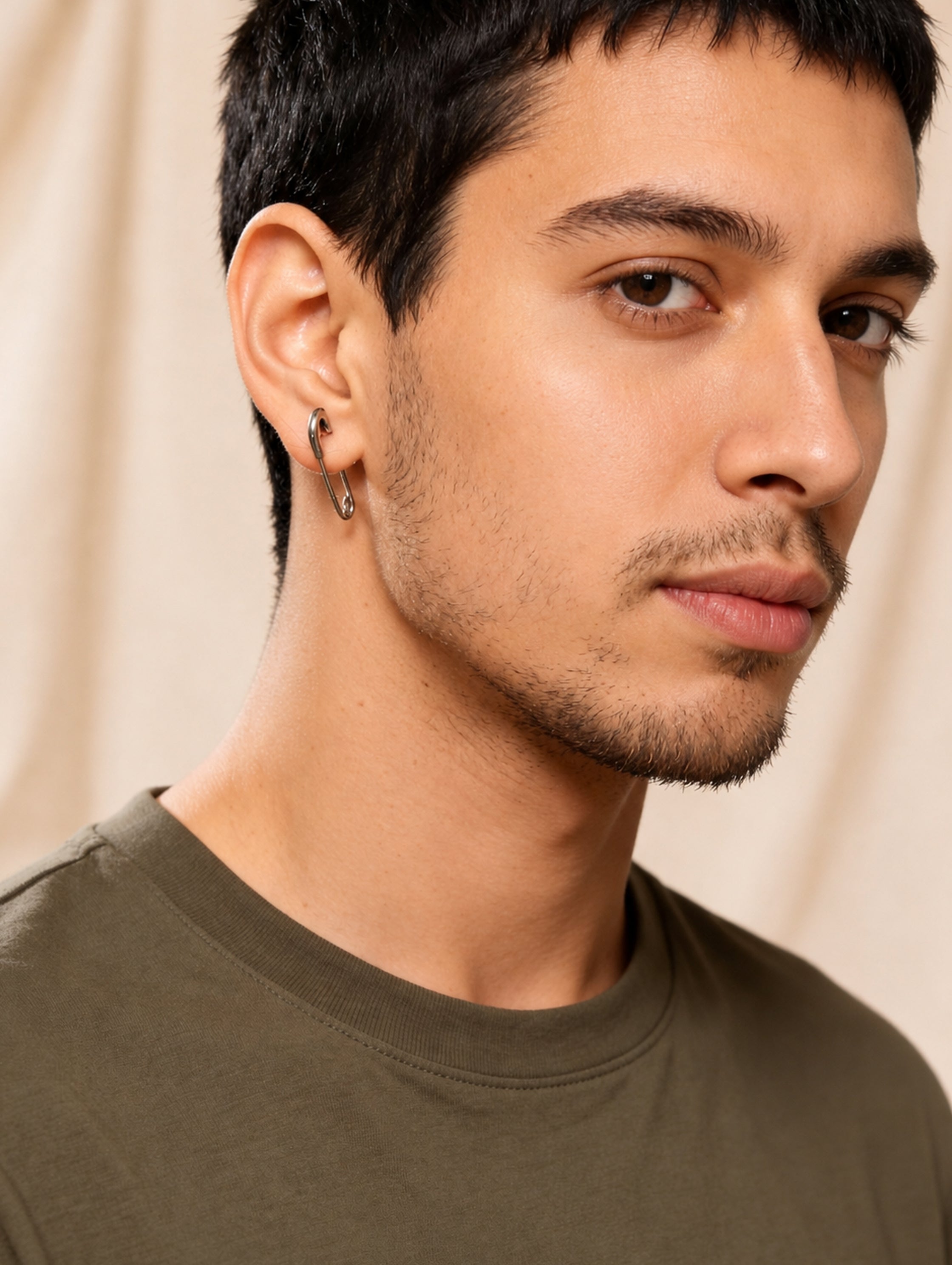 Safety Pin Earring