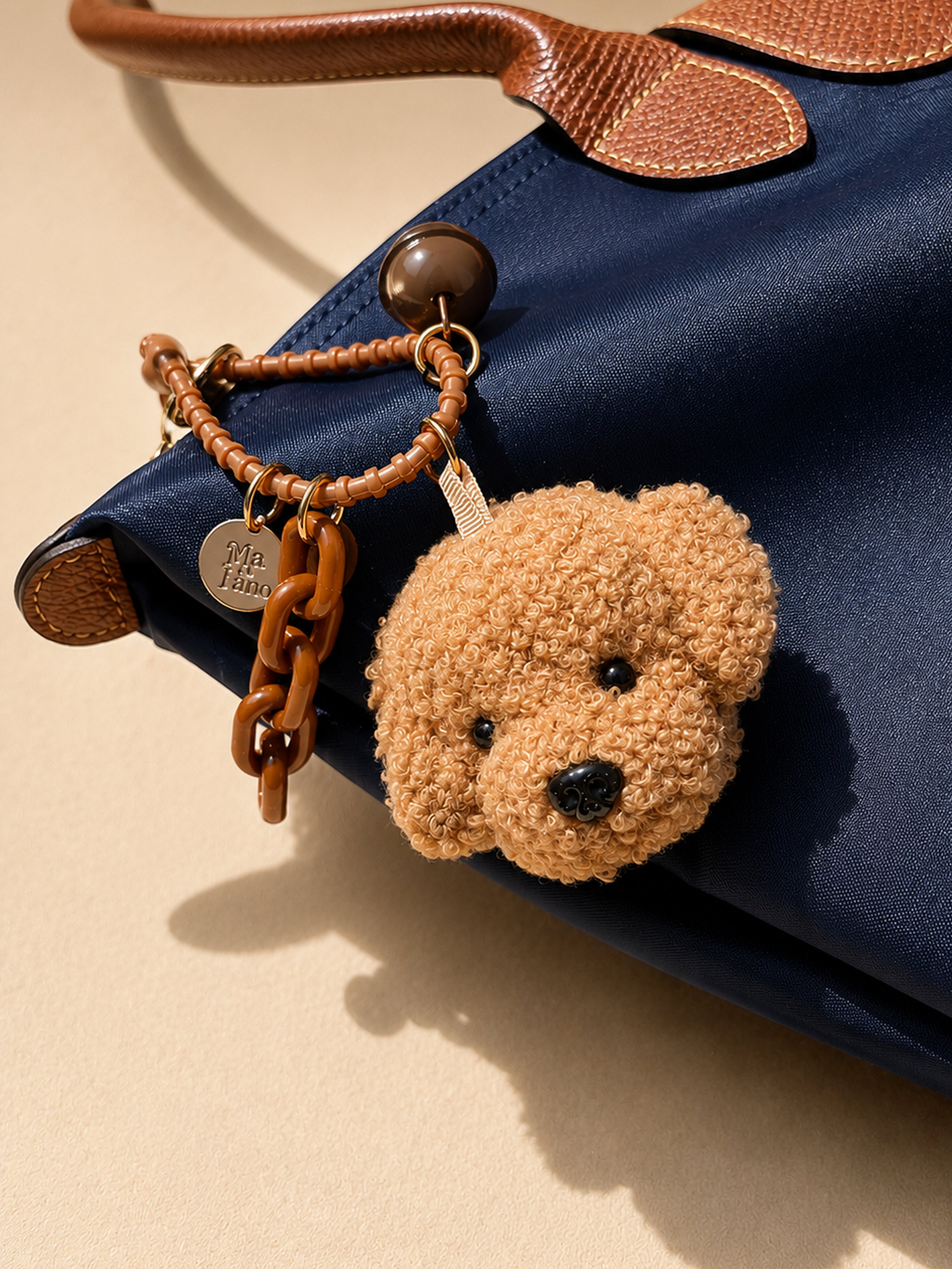 Poodle Signature Charm