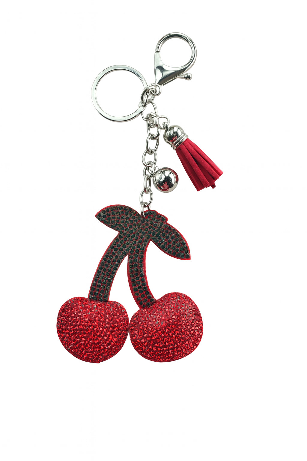 Cherry Shine Crystal Charm