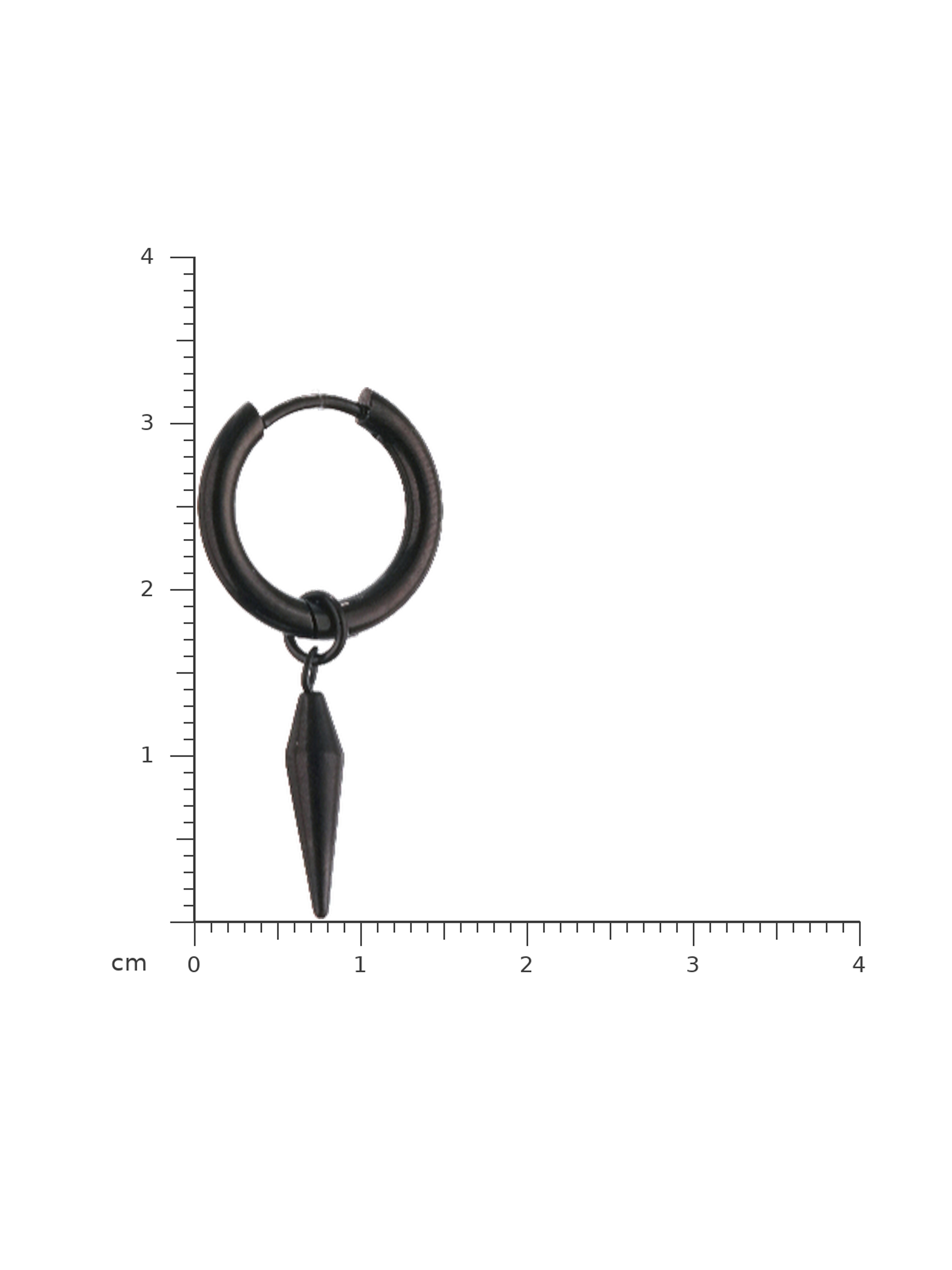 Shadow Spike Hoop
