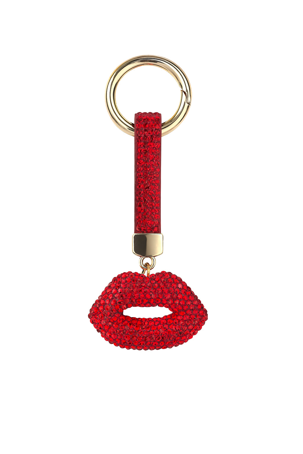 Scarlet Kiss Keychain of Zelci has been presented on a white background