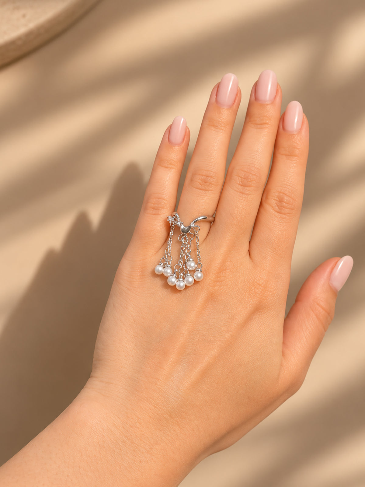 Pearlette Drop Ring