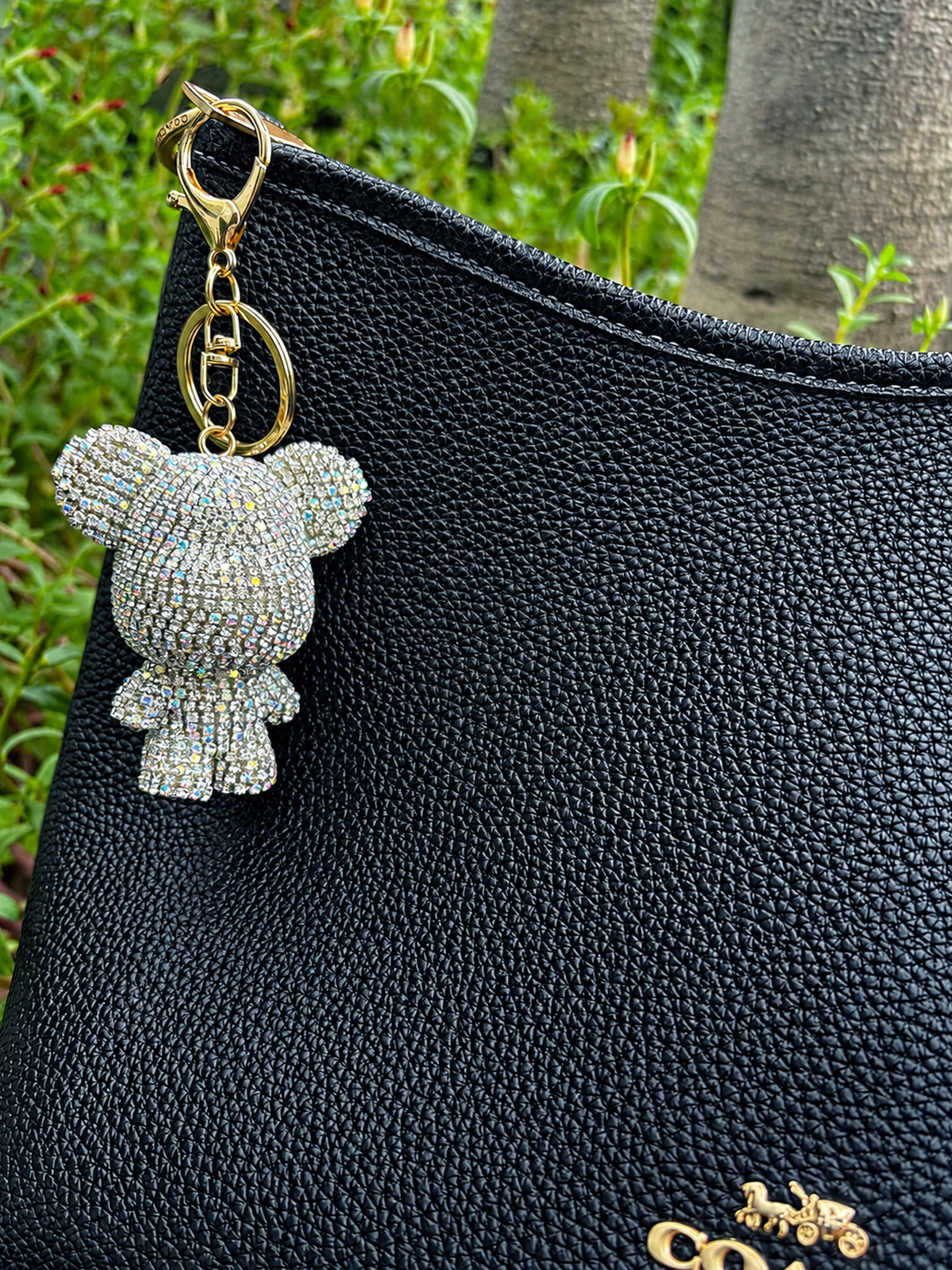 GlitzBear Crystal Charm
