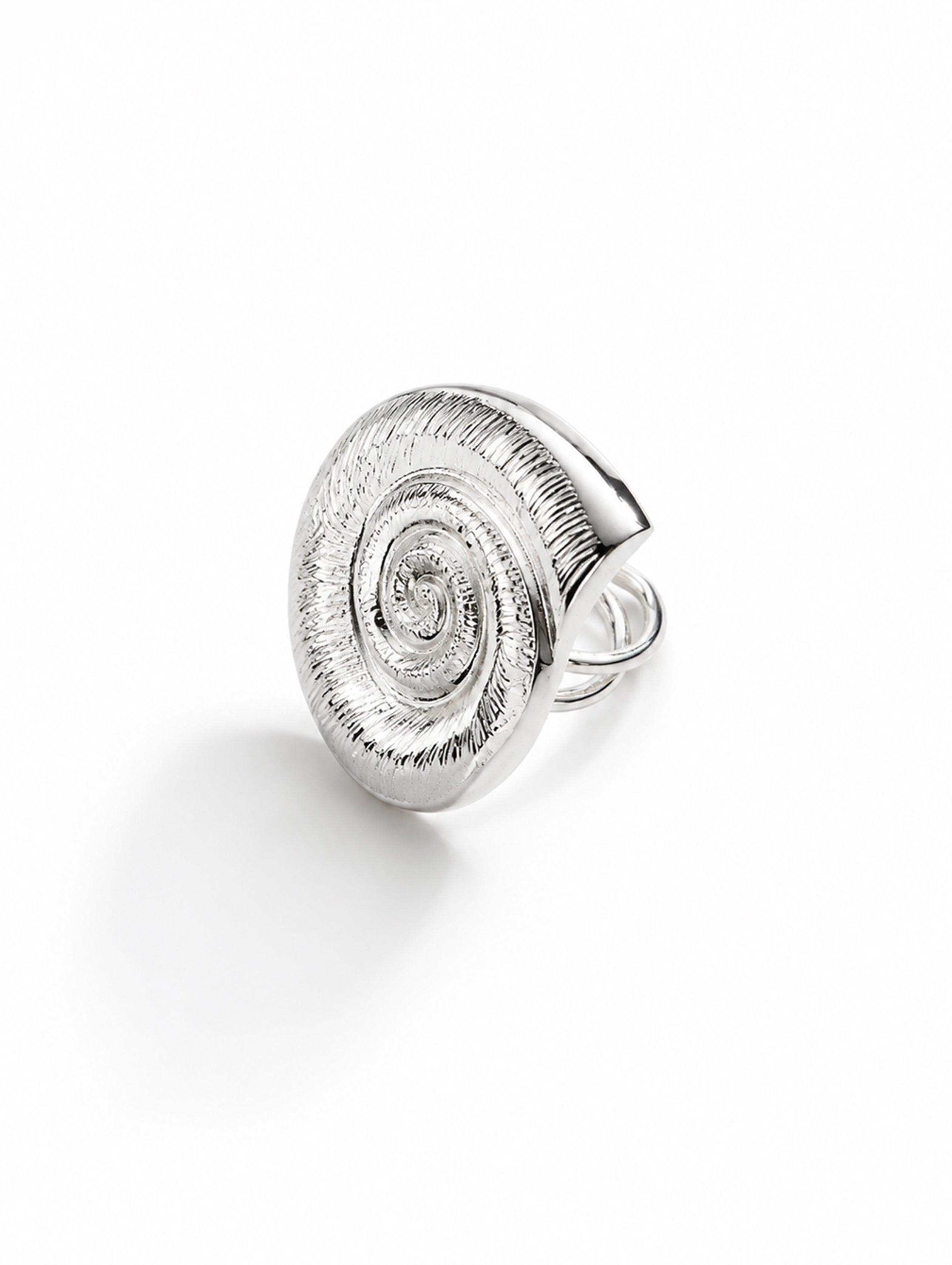 Silver Shell Ring