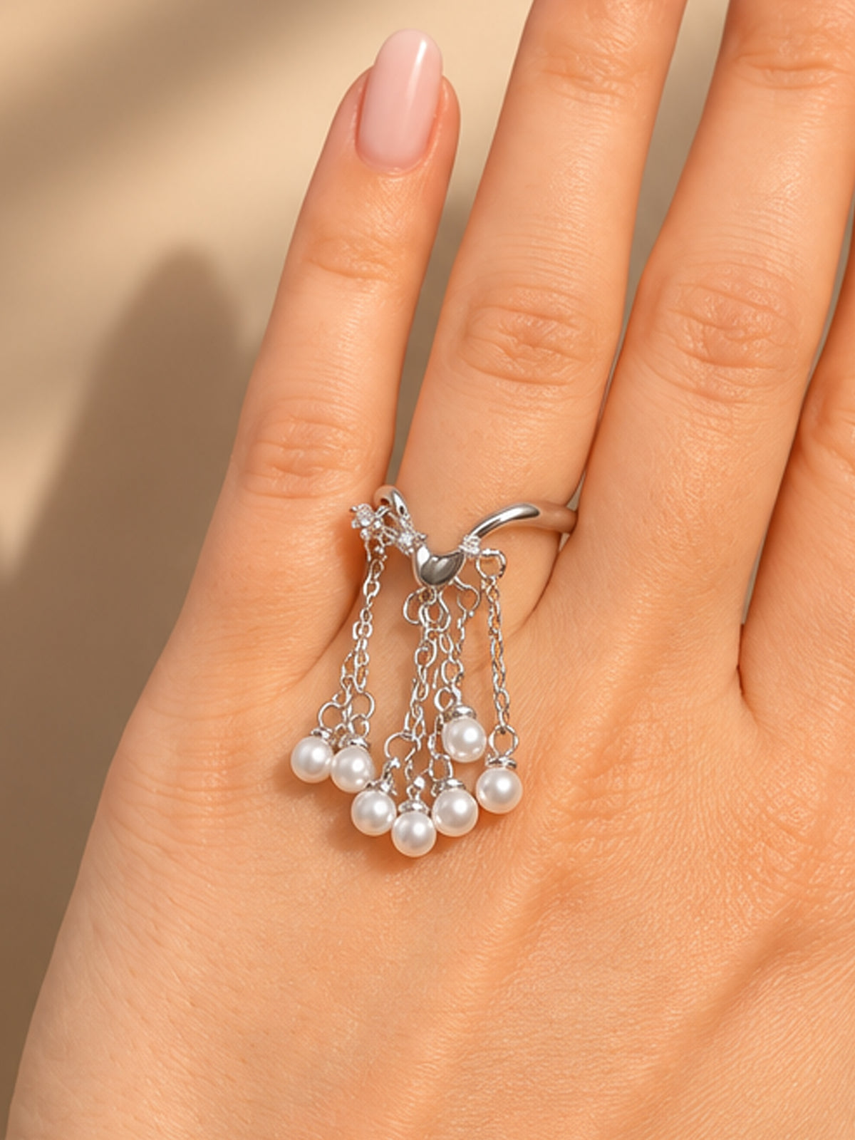 Pearlette Drop Ring
