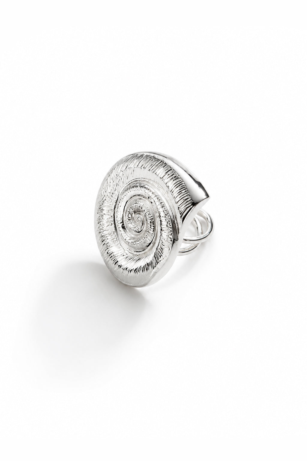 Silver Shell Ring