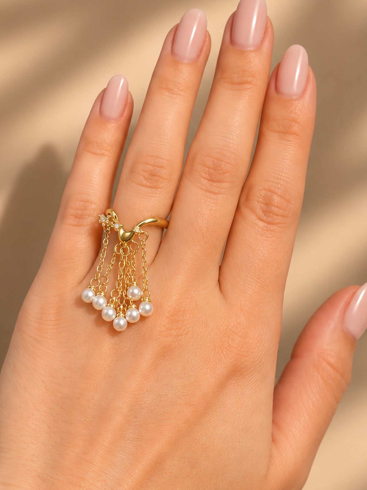 Pearlette Drop Ring
