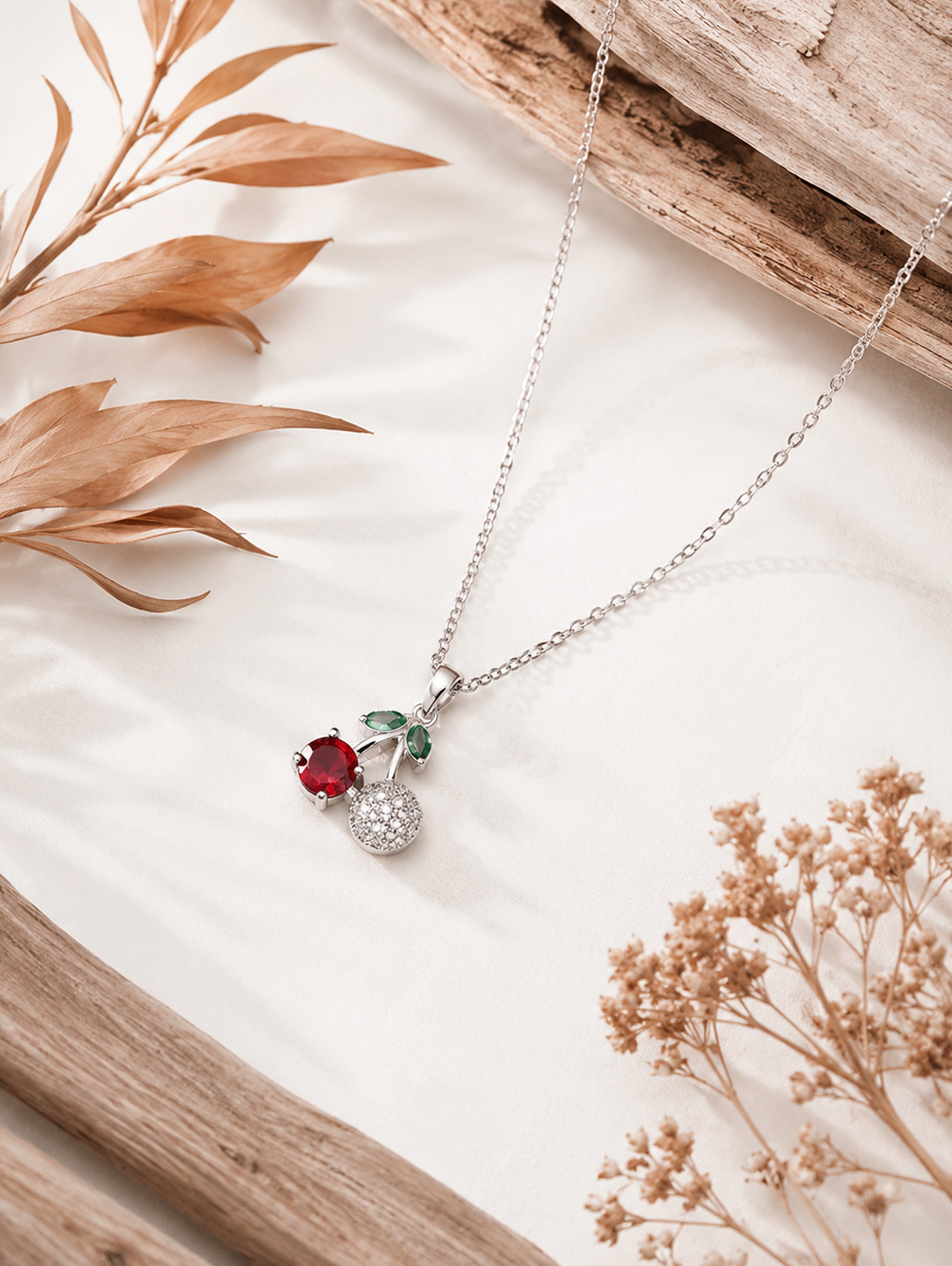 Cherry Spark Pendant