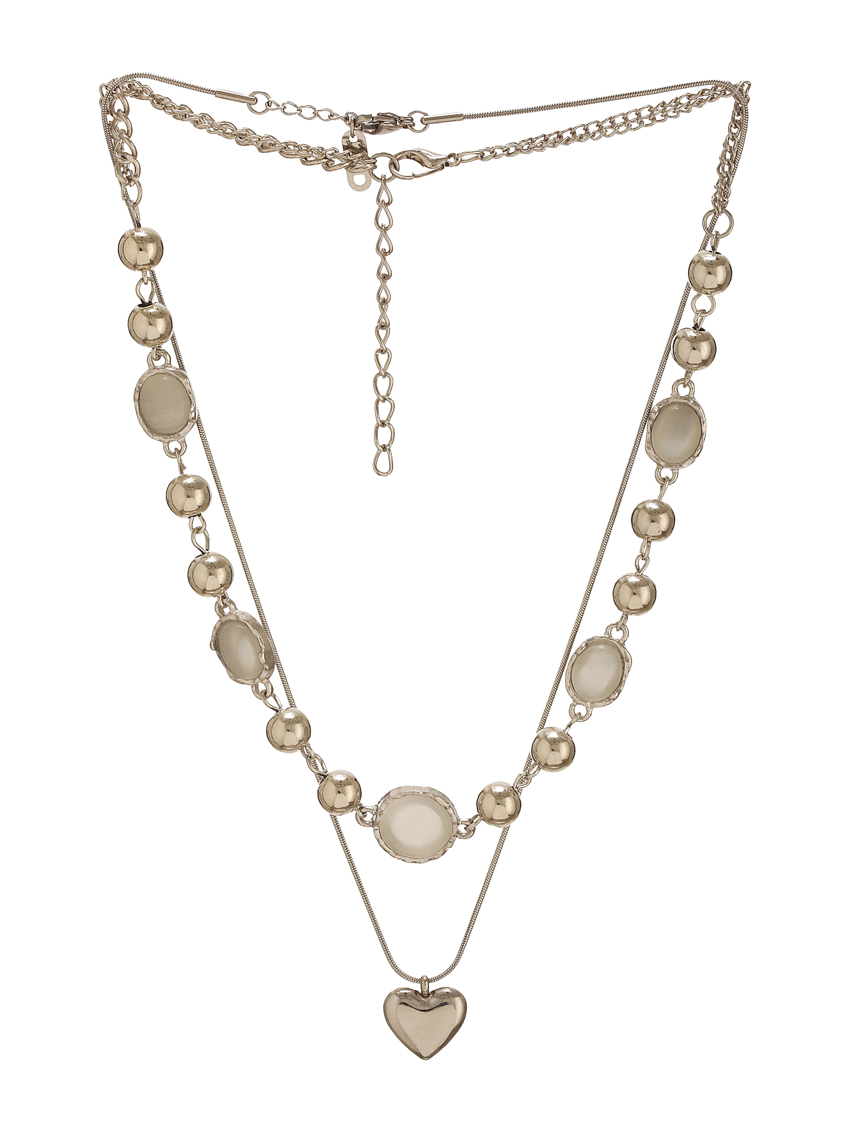Silver Muse Layer Necklace