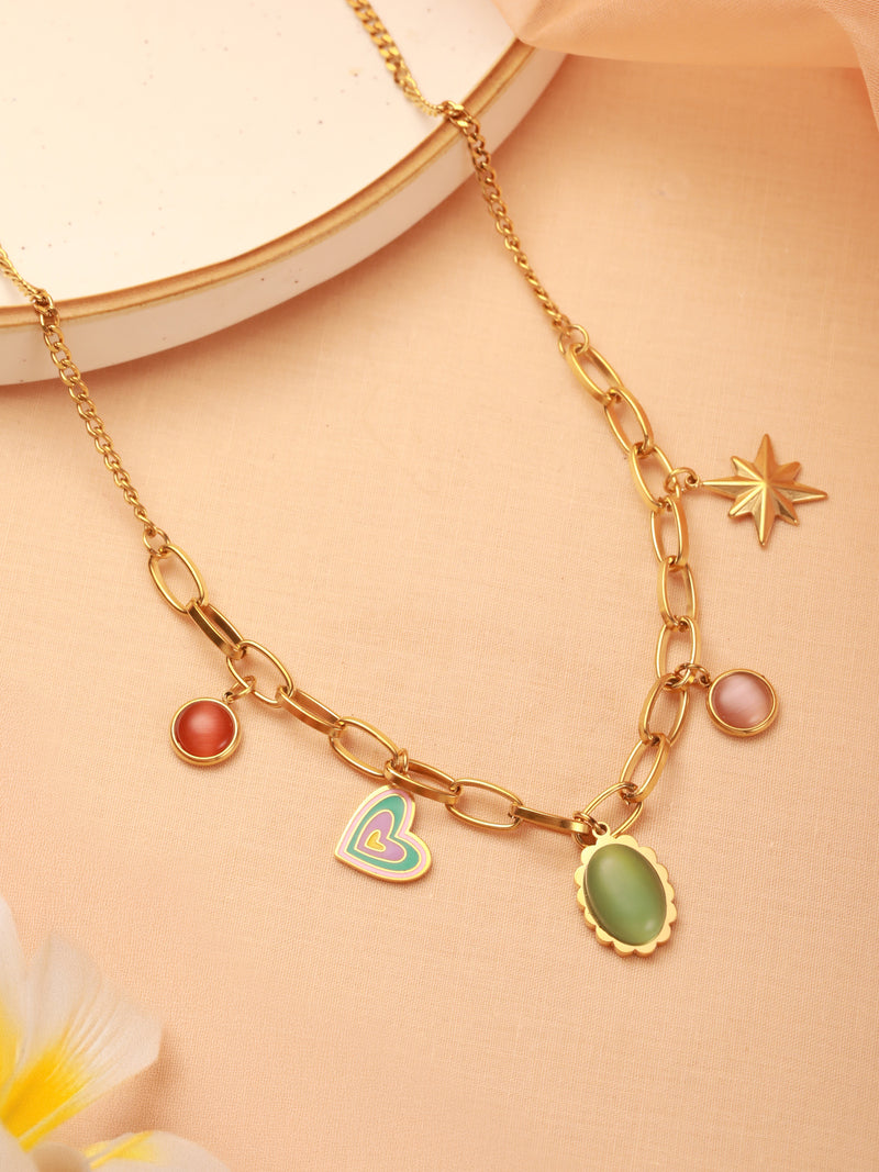 Sunset Pop Charm Chain