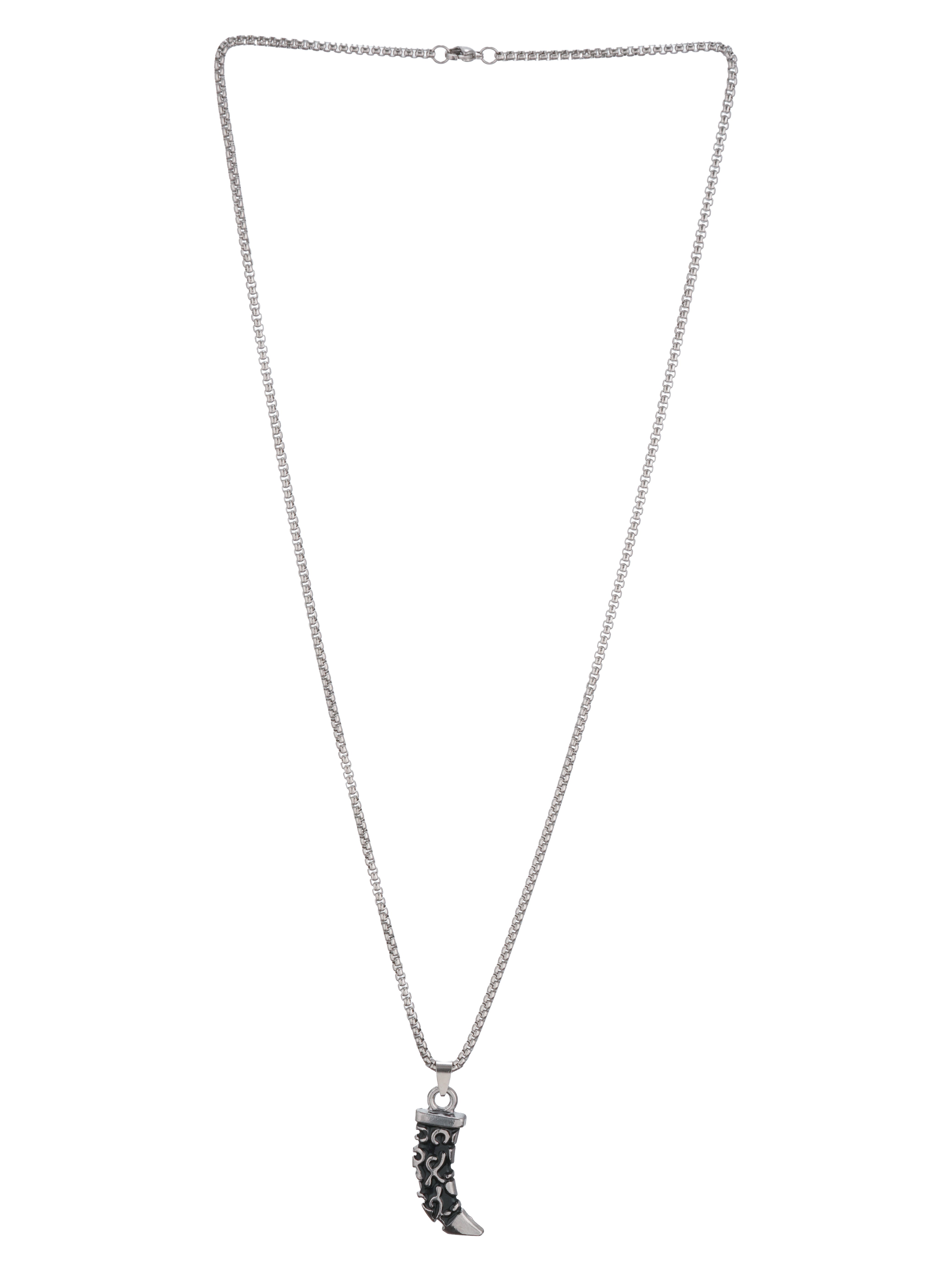 Obsidian Fang Pendant