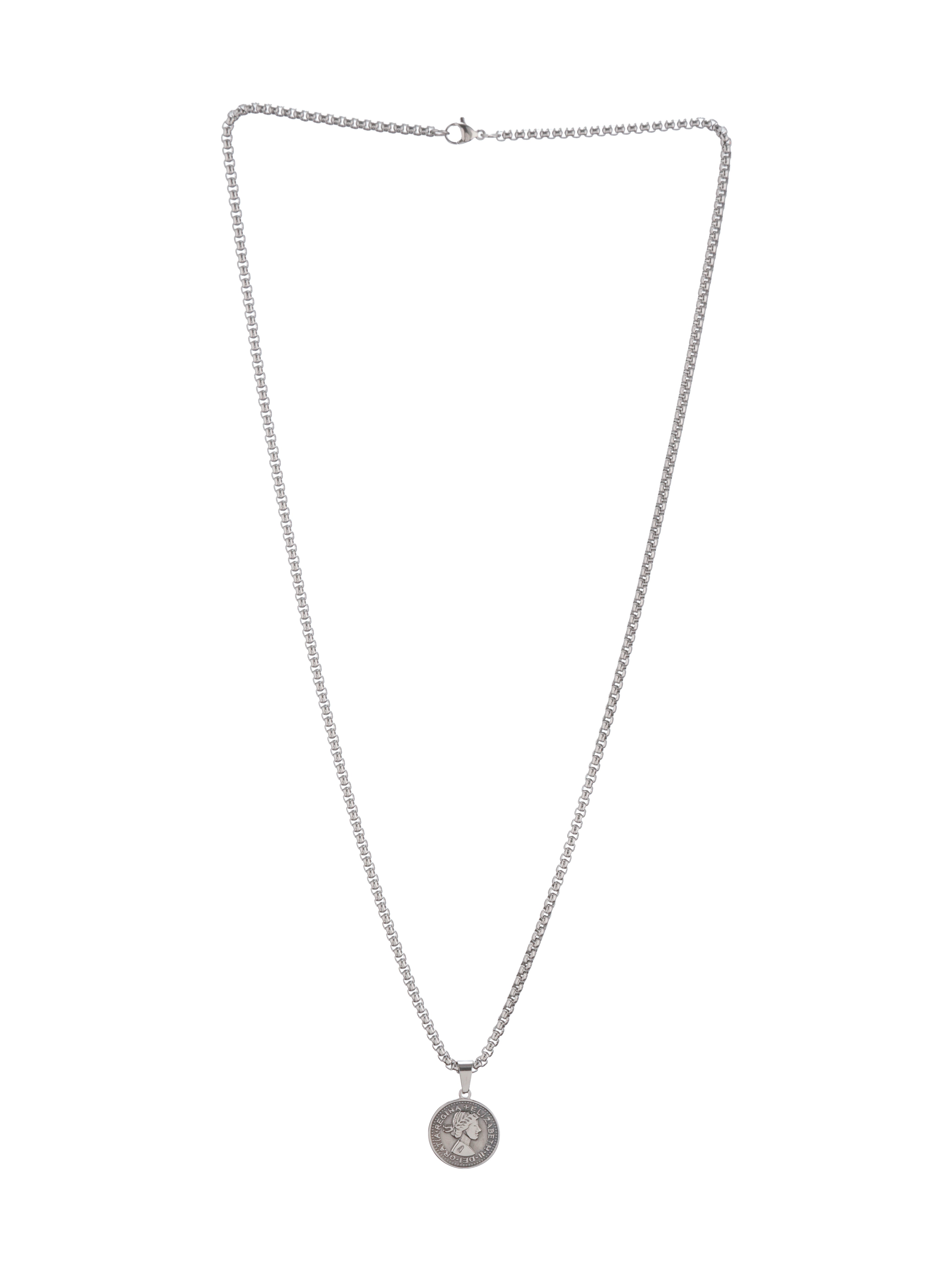 Imperial Coin Pendant Silver