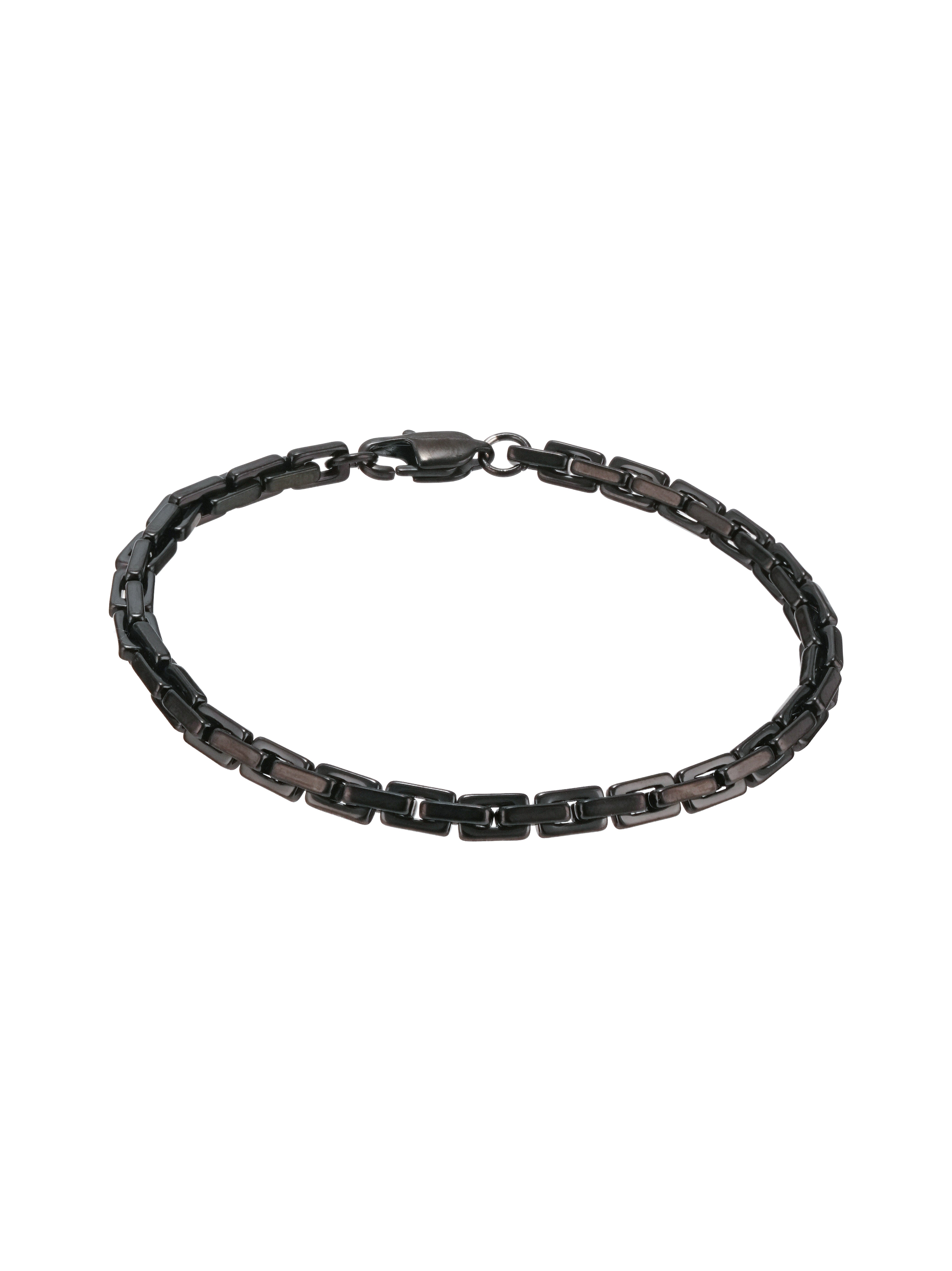 Linear Link Bracelet- Black
