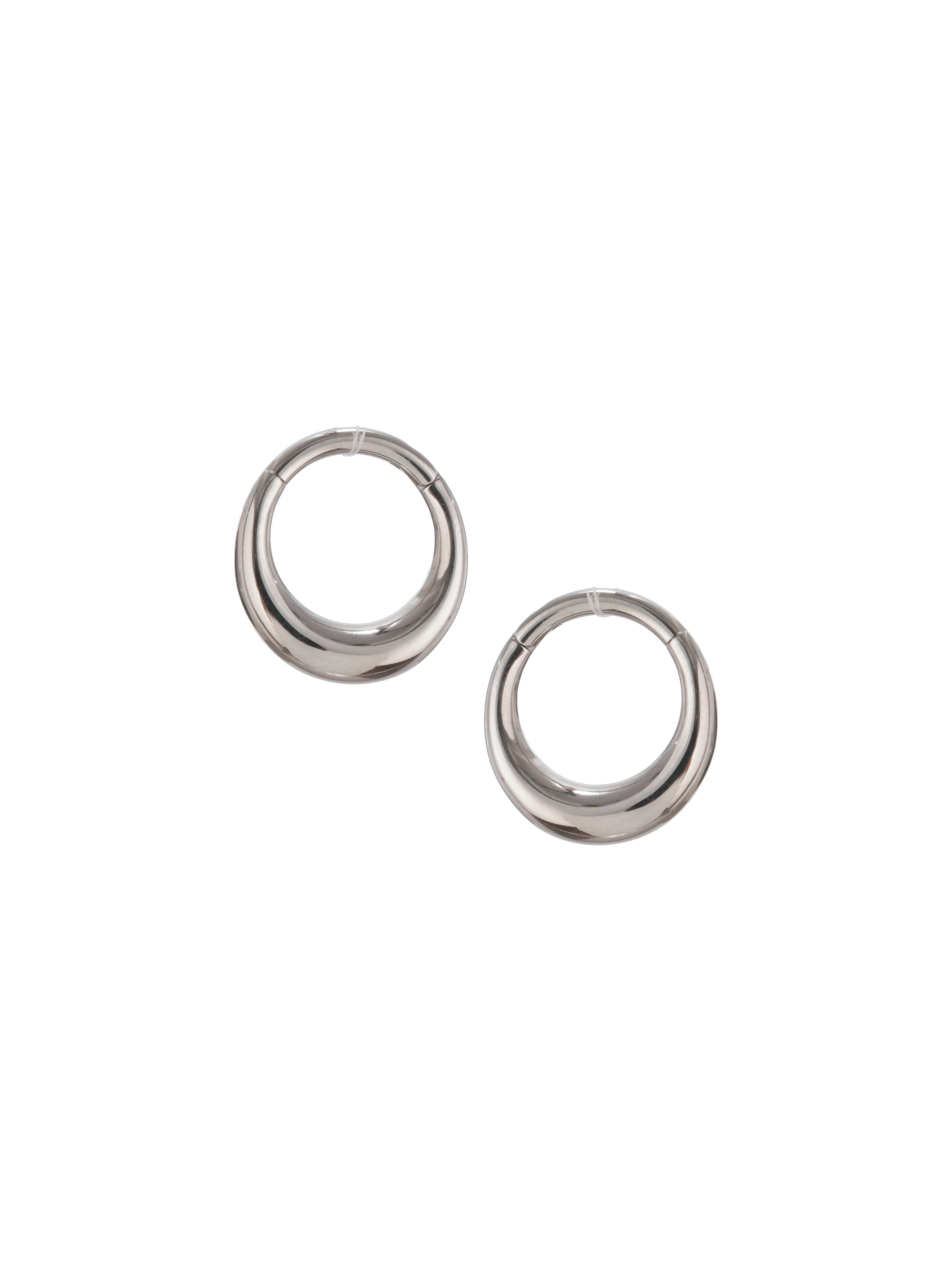 Core Hoop Earring Silver