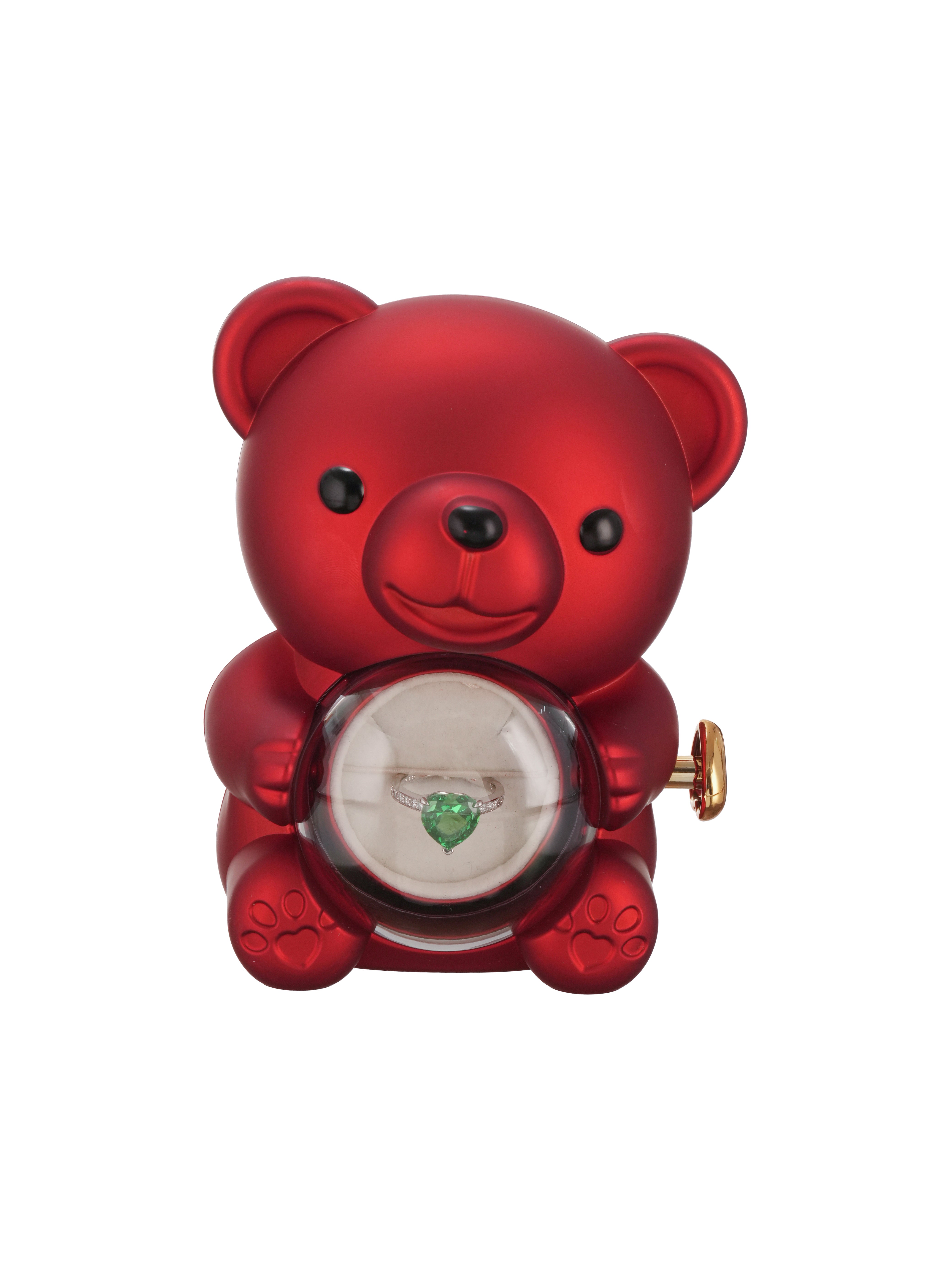 Emerald Promise Ring