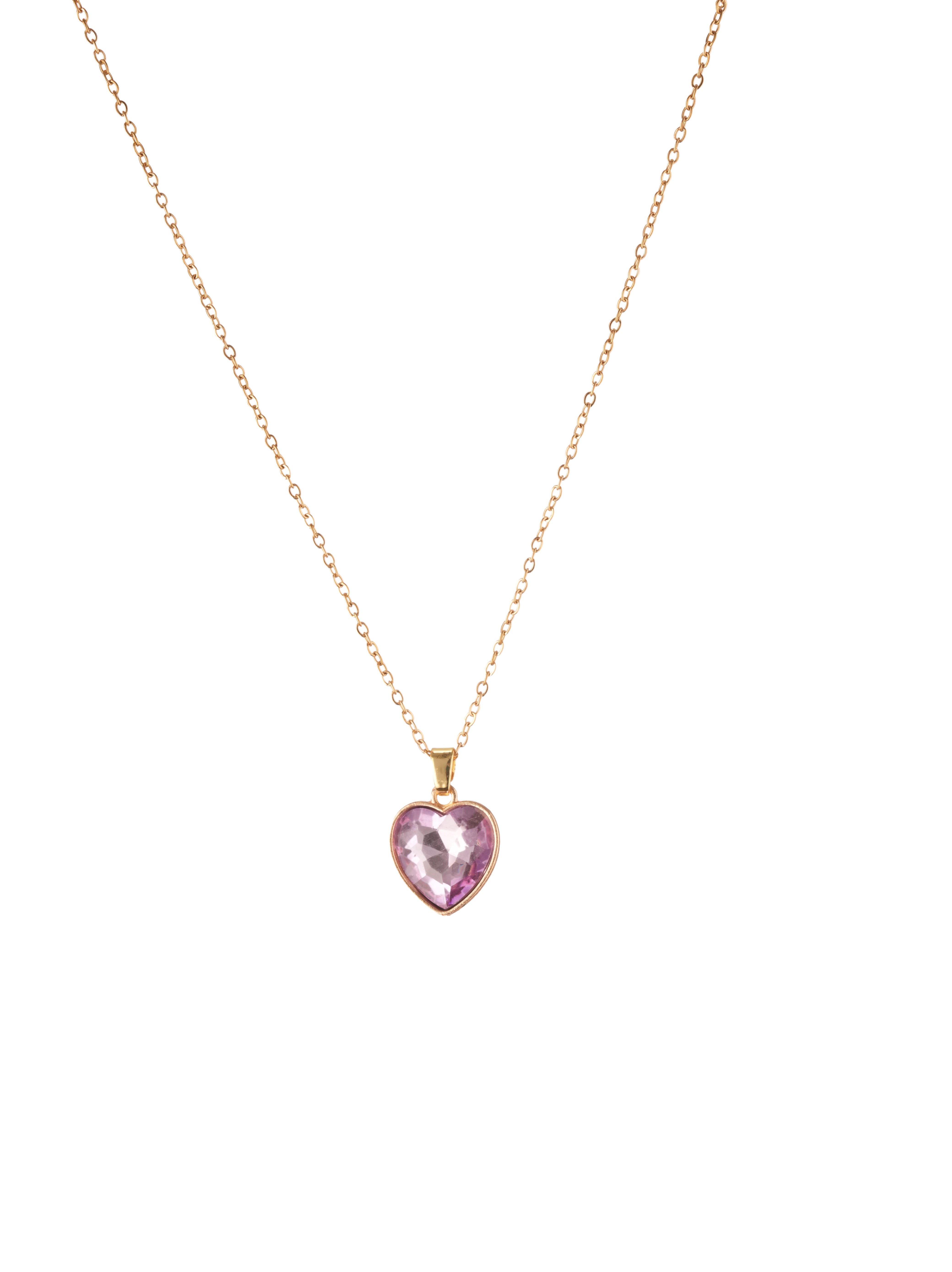 Champagne Heart Pendant