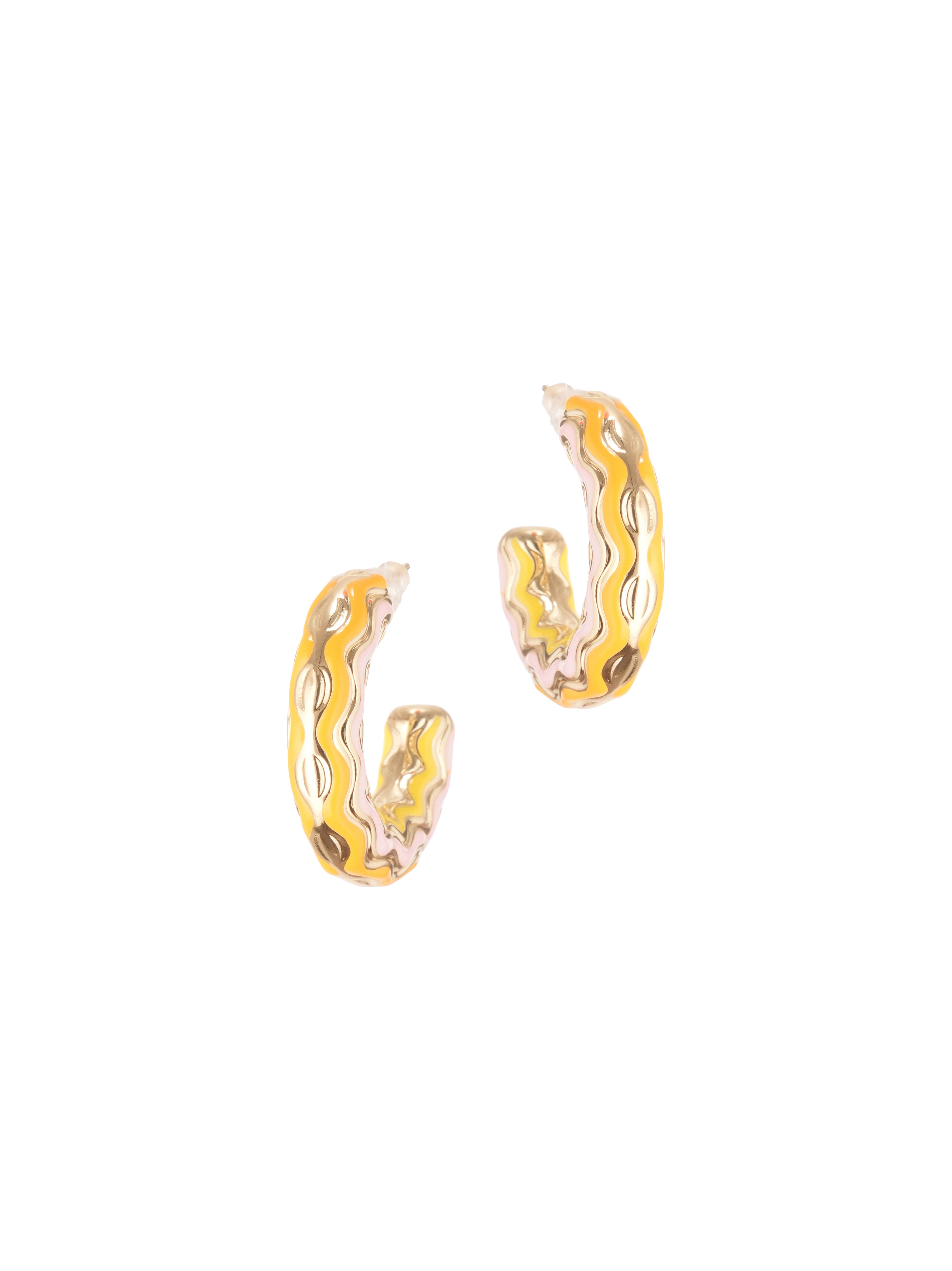 Aurelia Wave Hoops