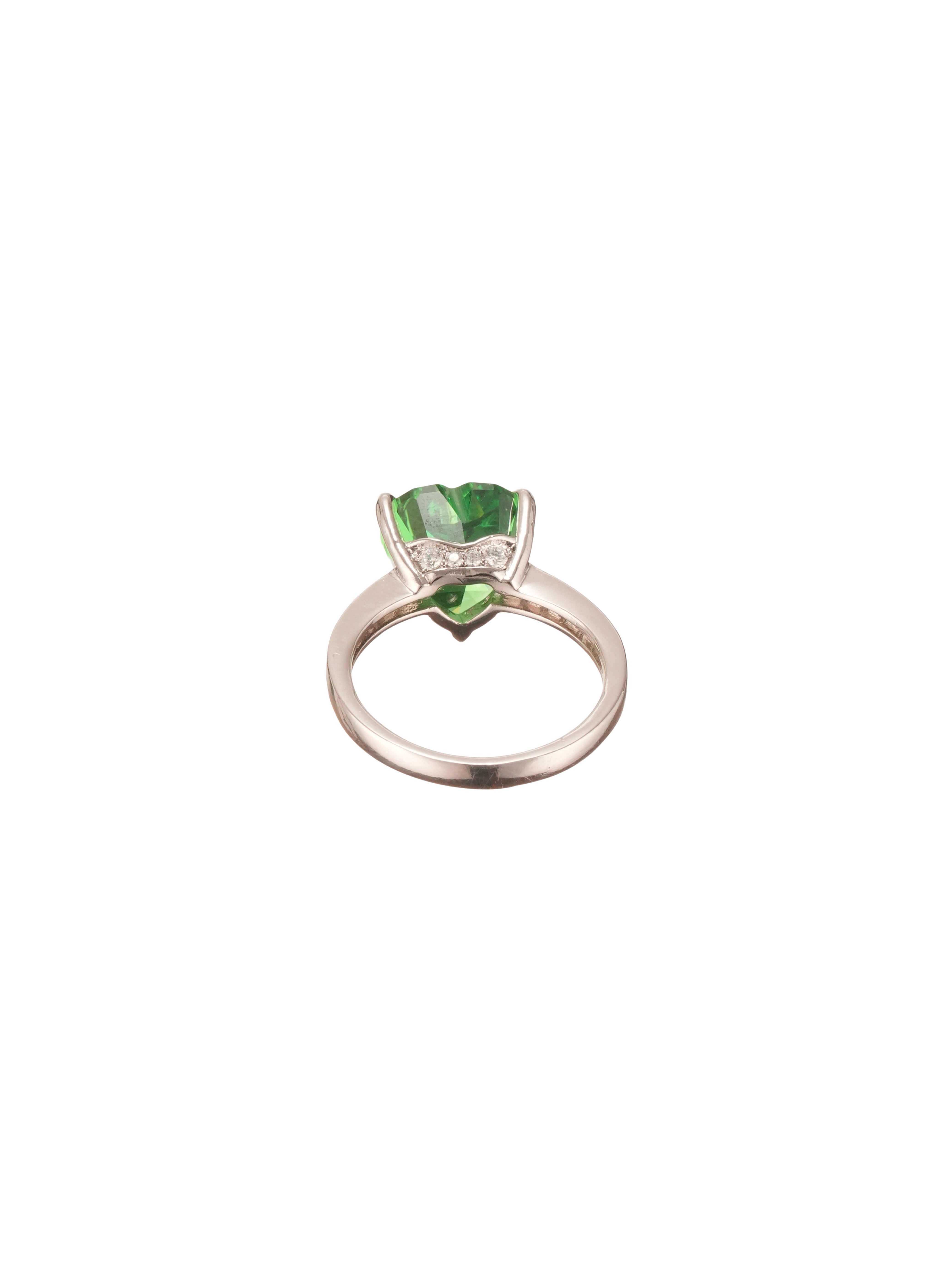 Emerald Promise Ring