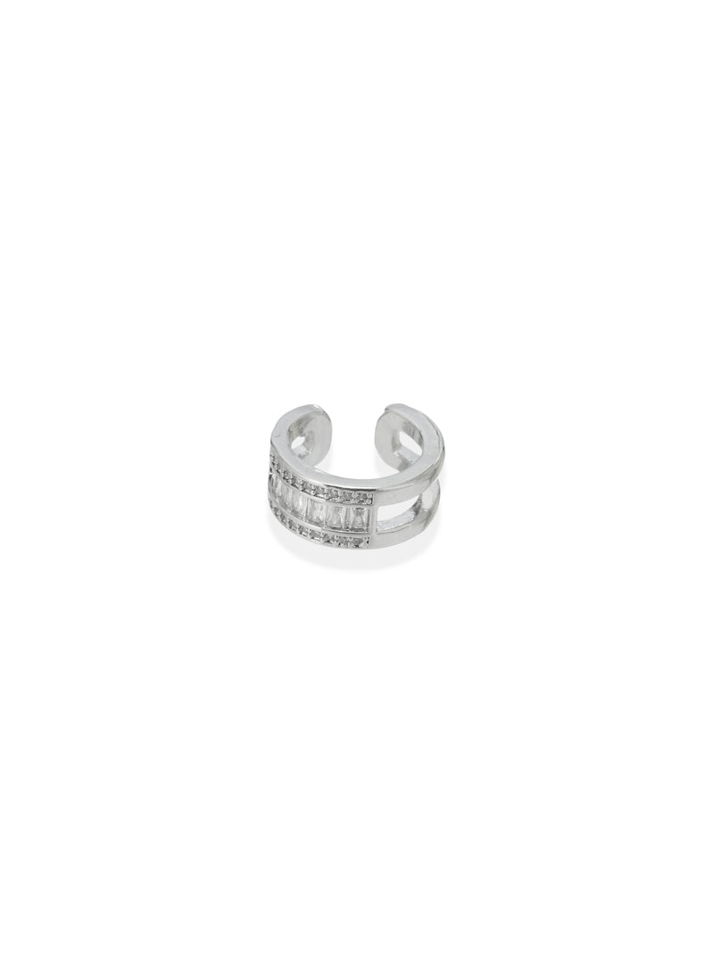 Icy Bae Ear Cuff of Zelci has been presented on a white background