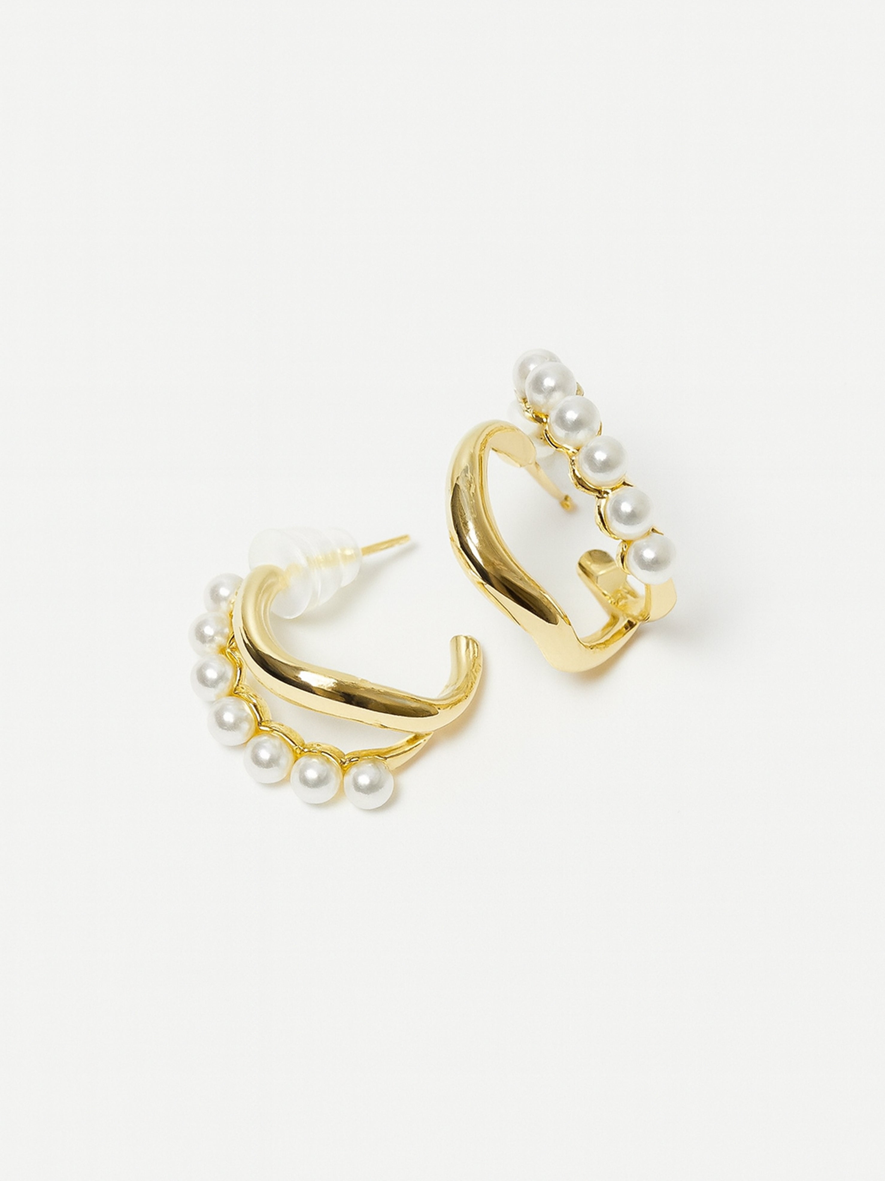 Eterna Pearl Hoops