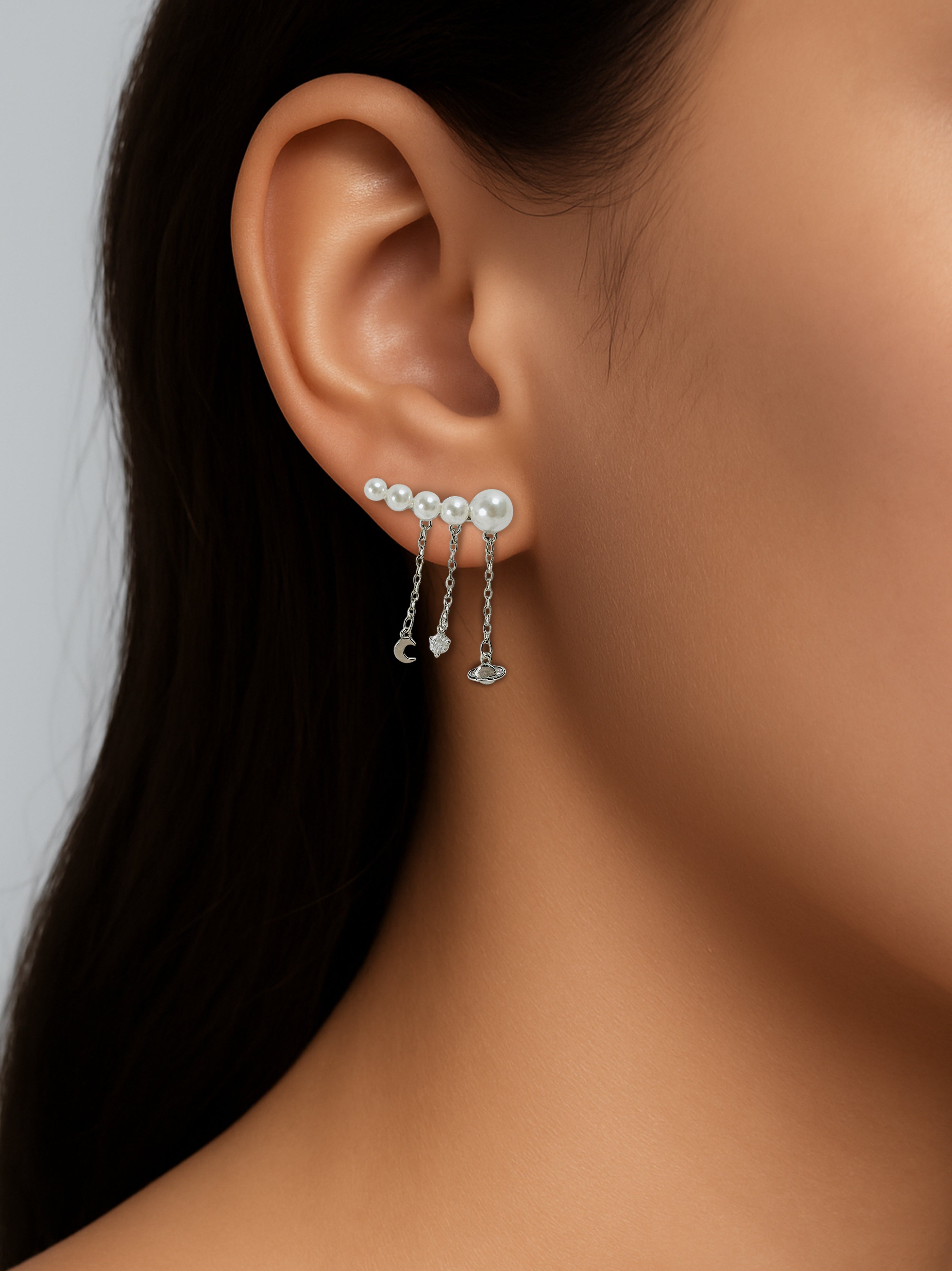 Celestial Pearl Earrings