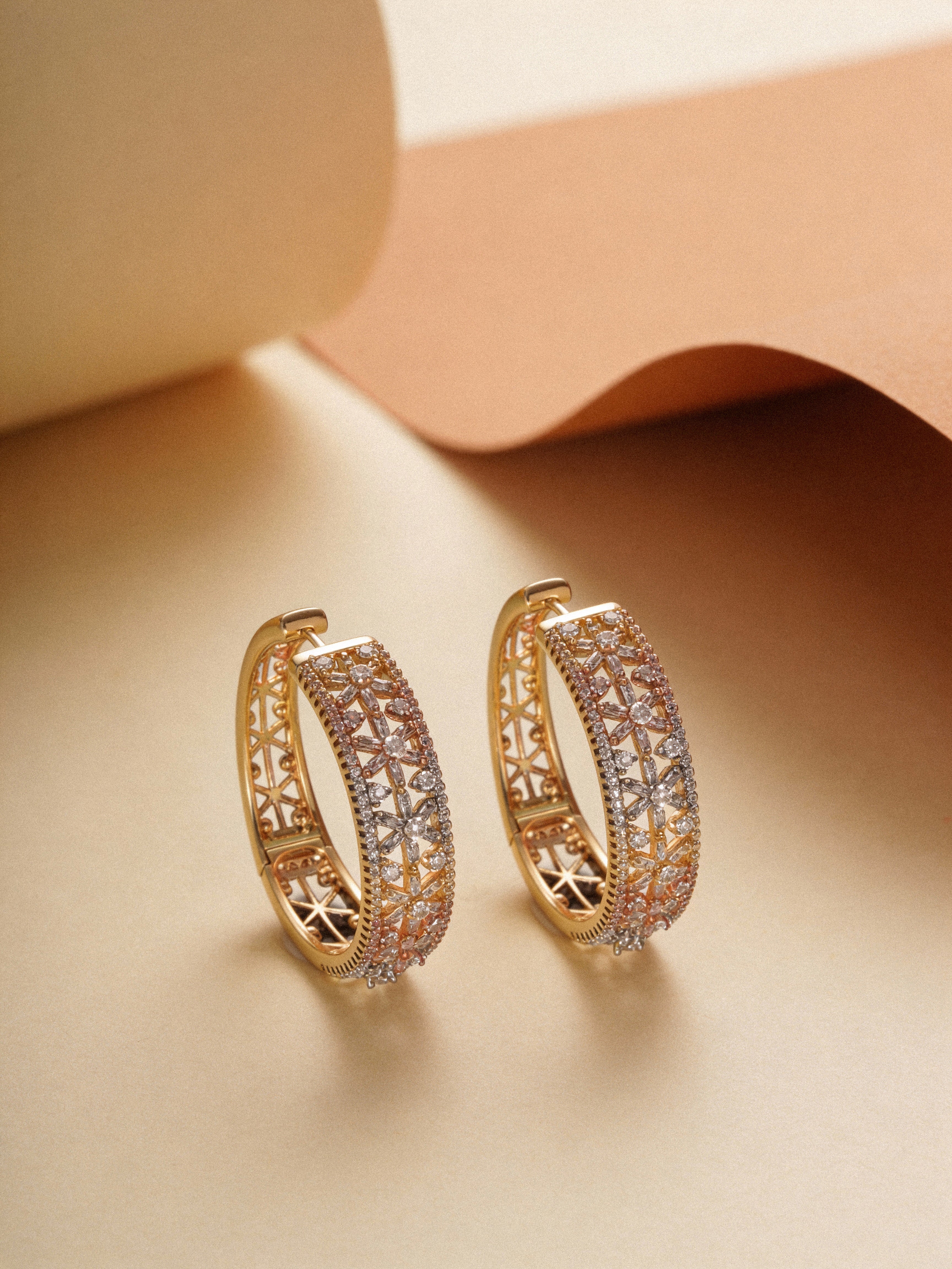 Celestial Bloom Hoops