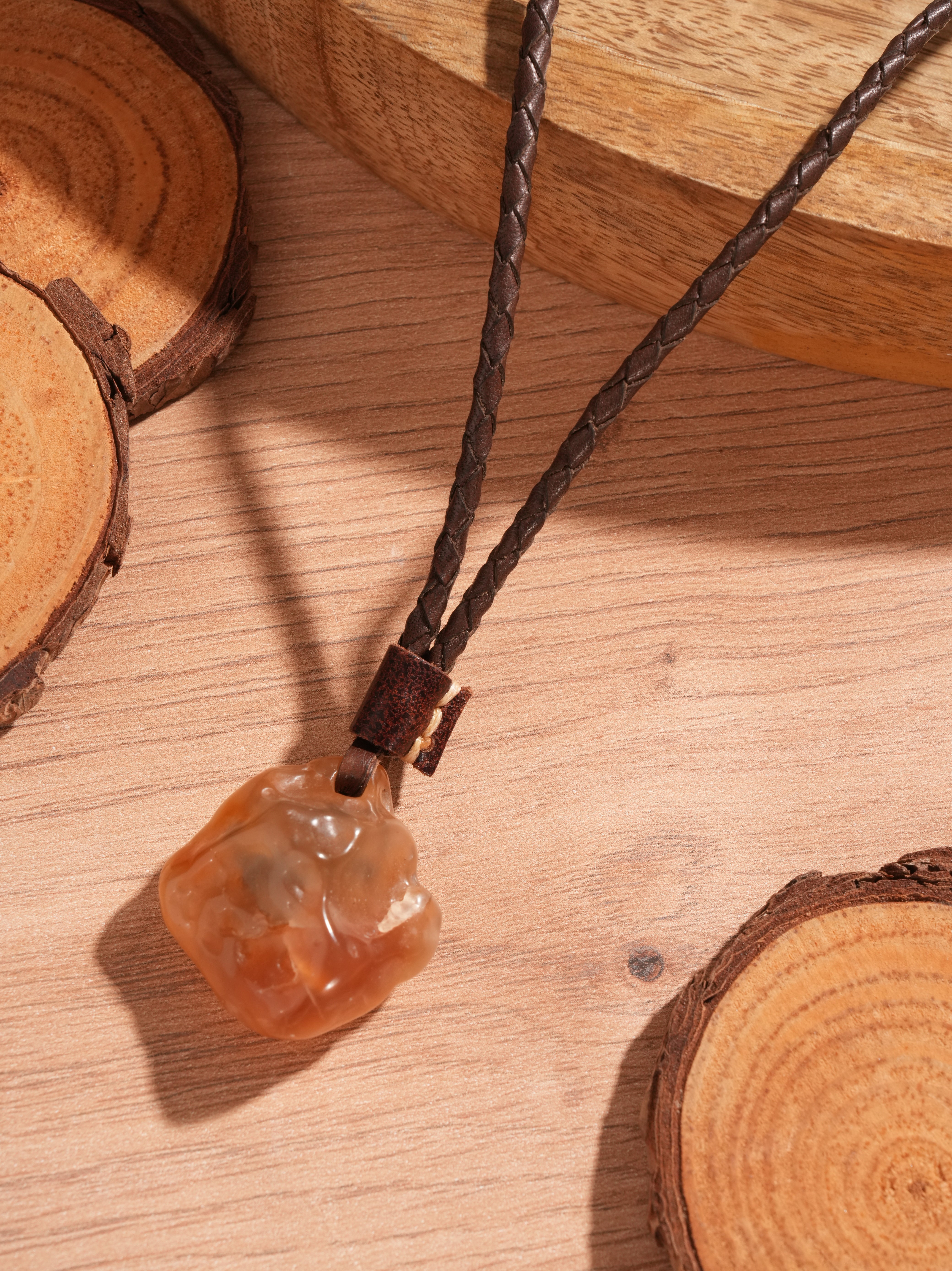 Terra Raw Stone Necklace