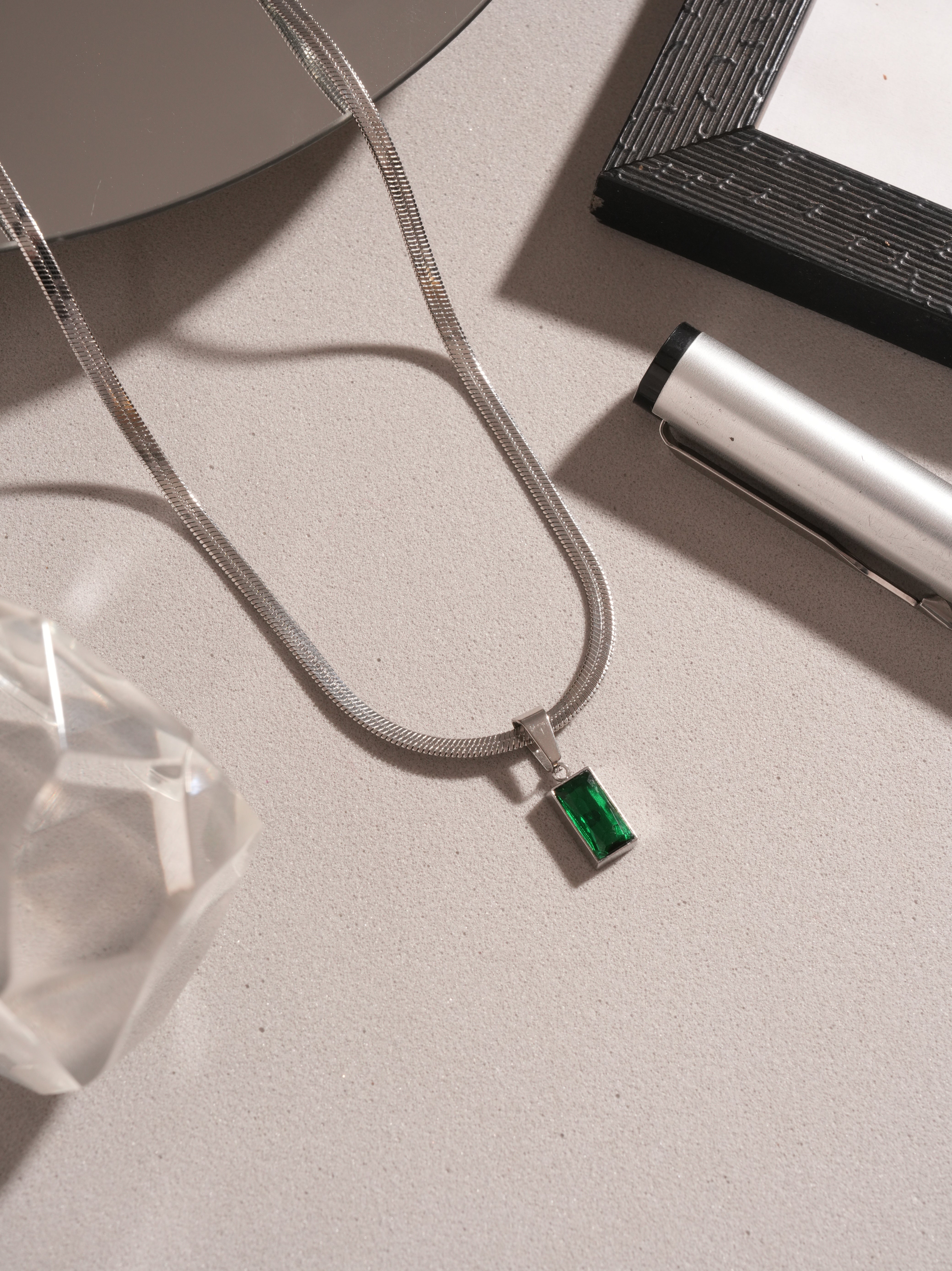 Vanguard Emerald Pendant