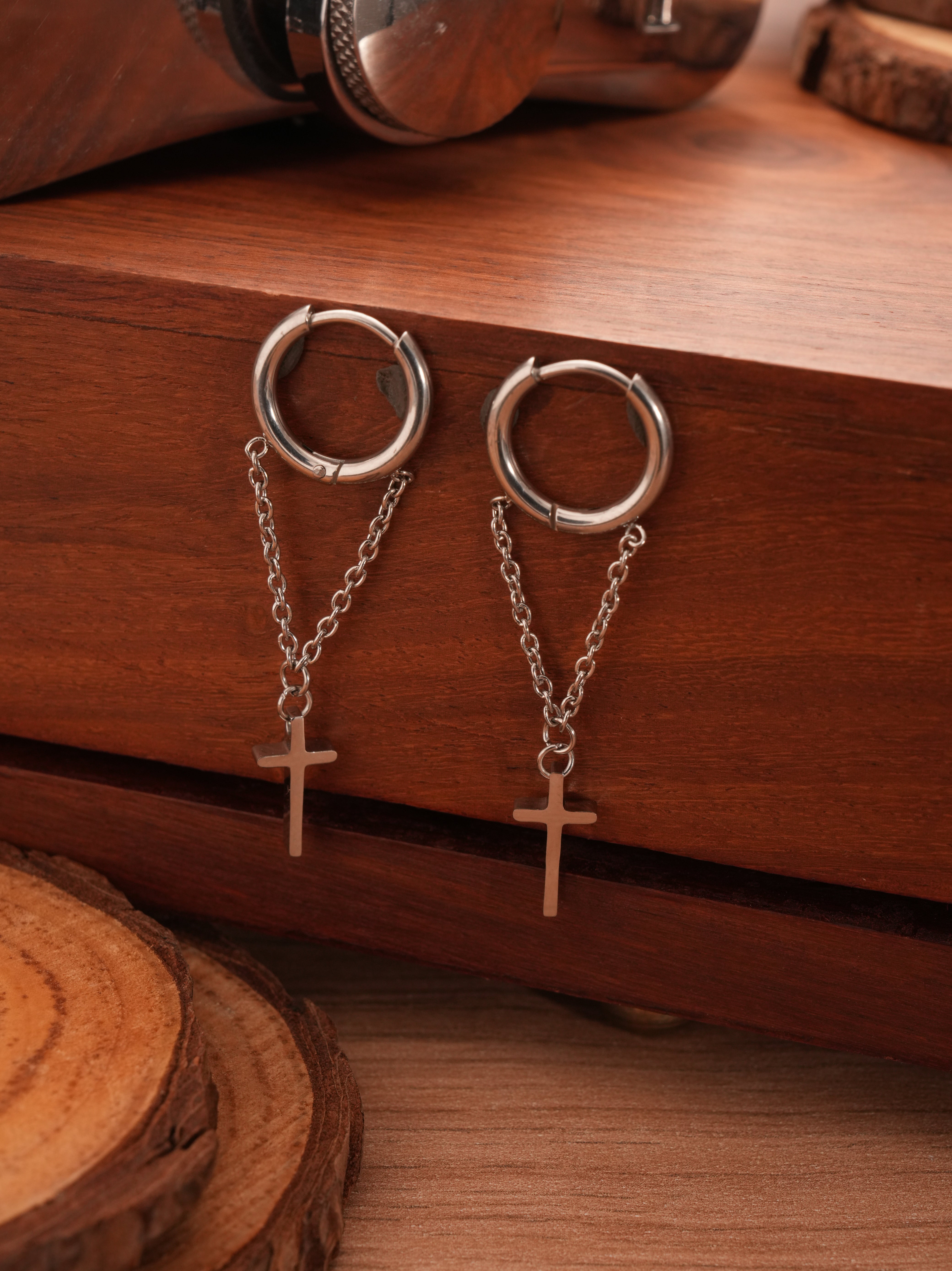 Faith Chain Hoop