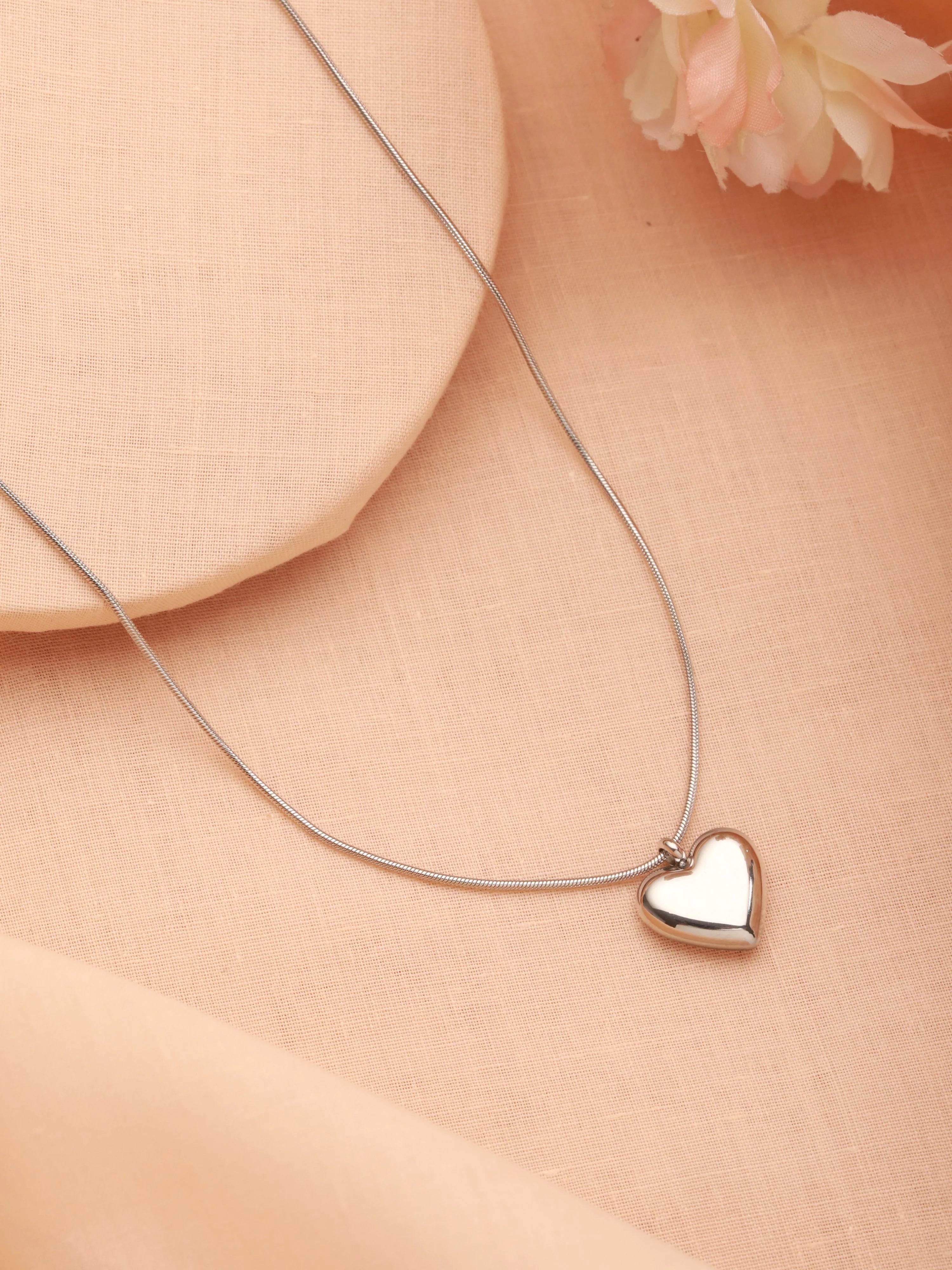 Silver Heart Harmony Set
