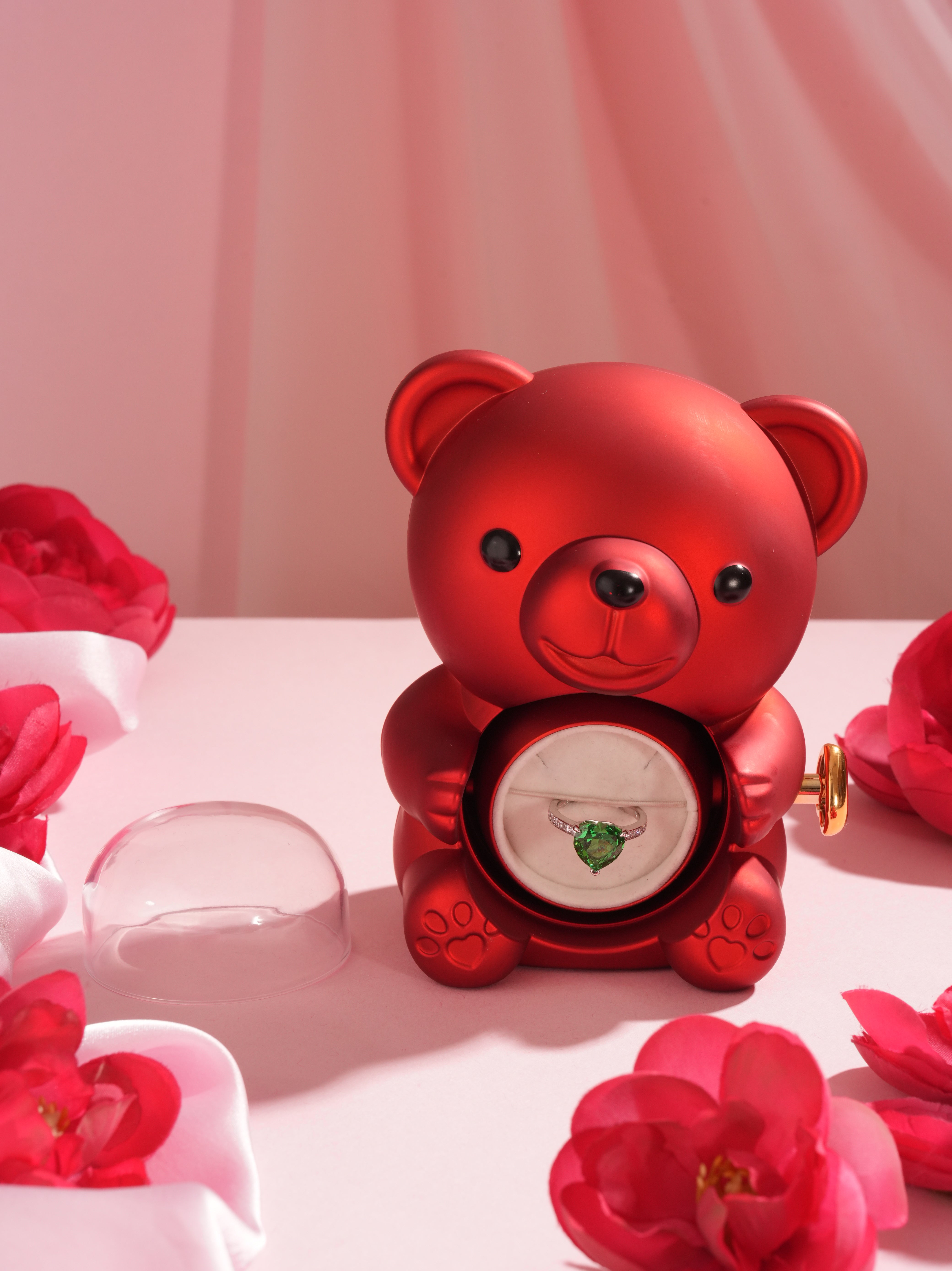 Emerald Promise Ring