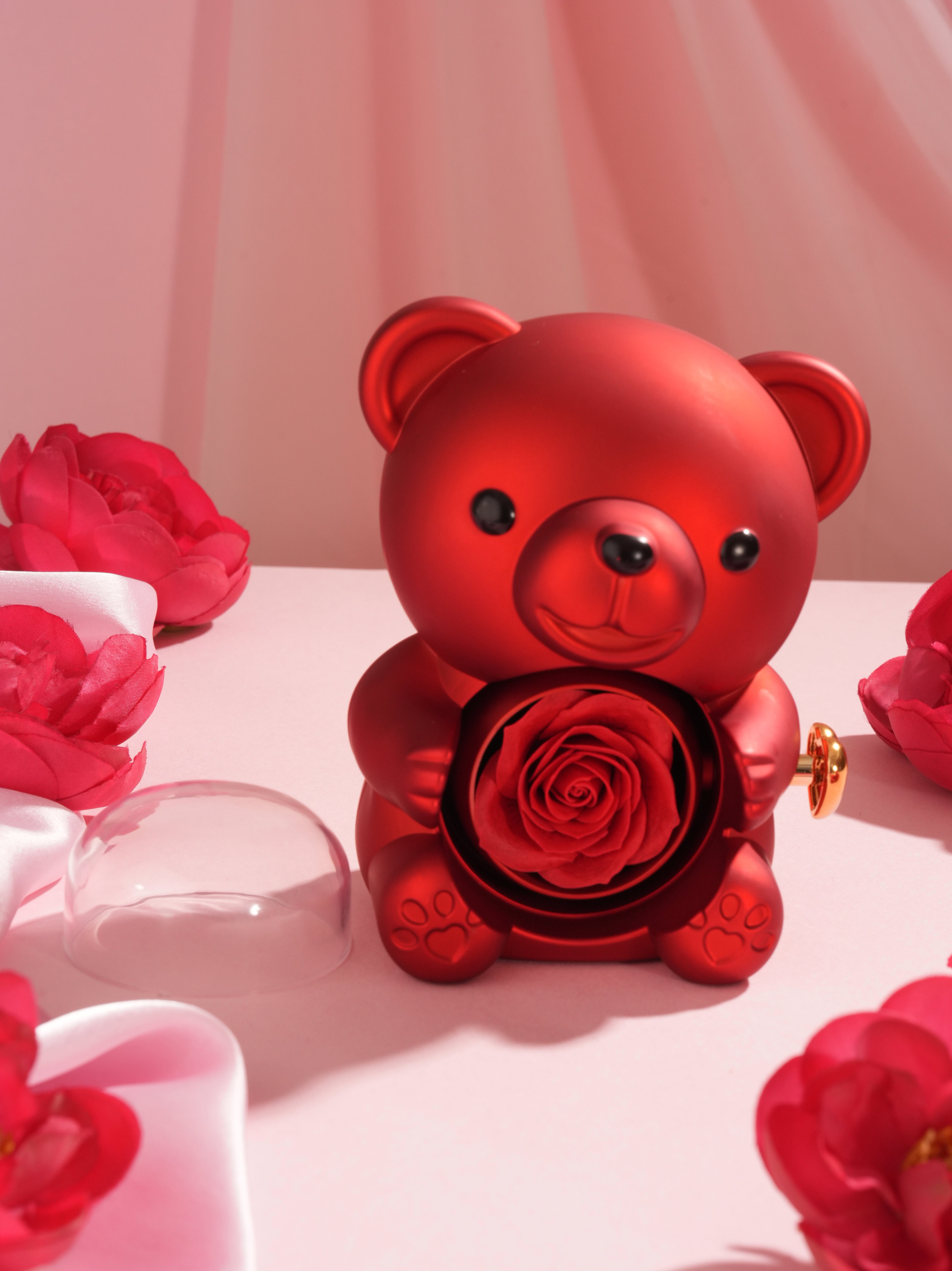 Pink Heart Promise Necklace