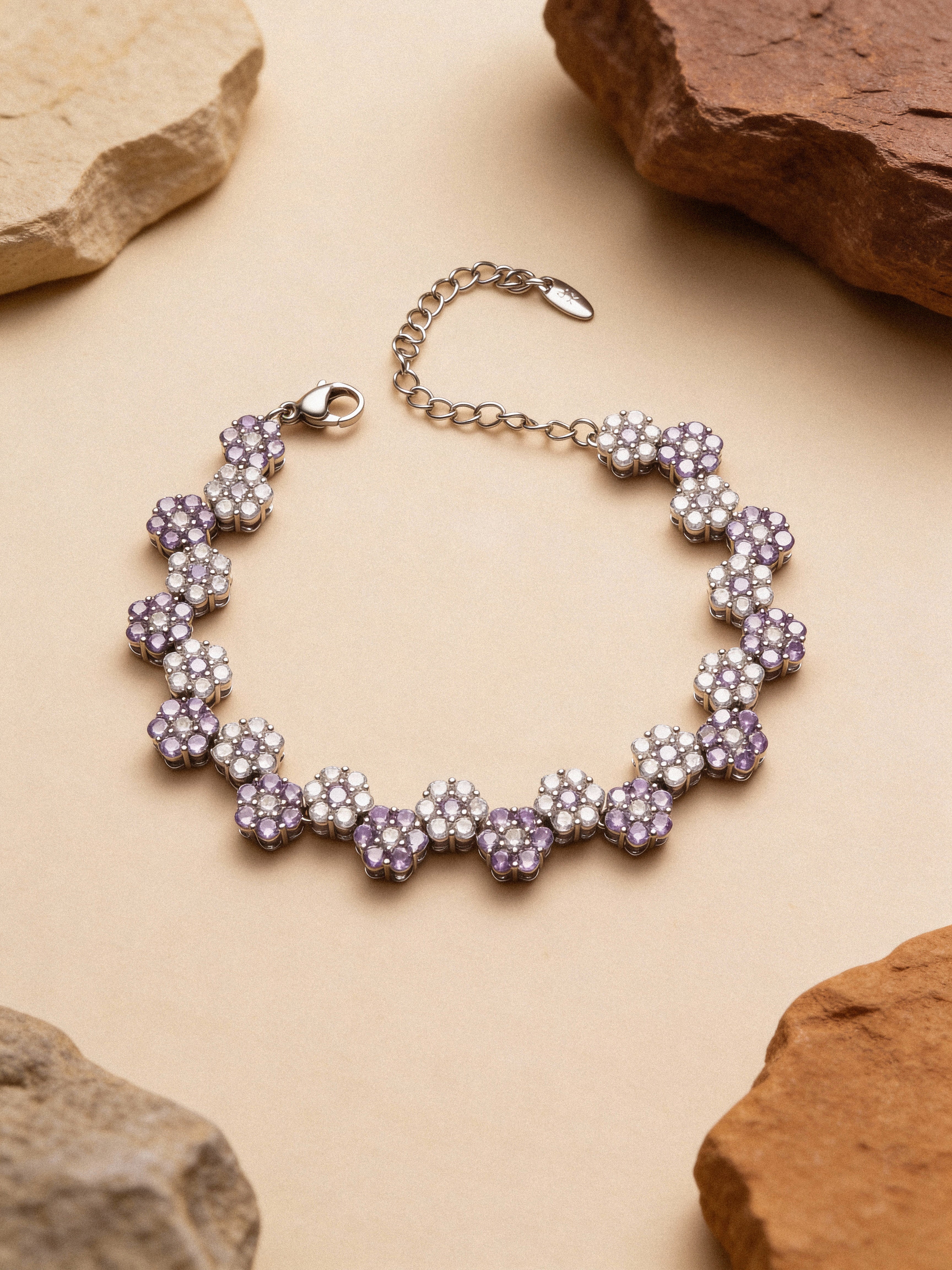Lilac Bloom Bracelet