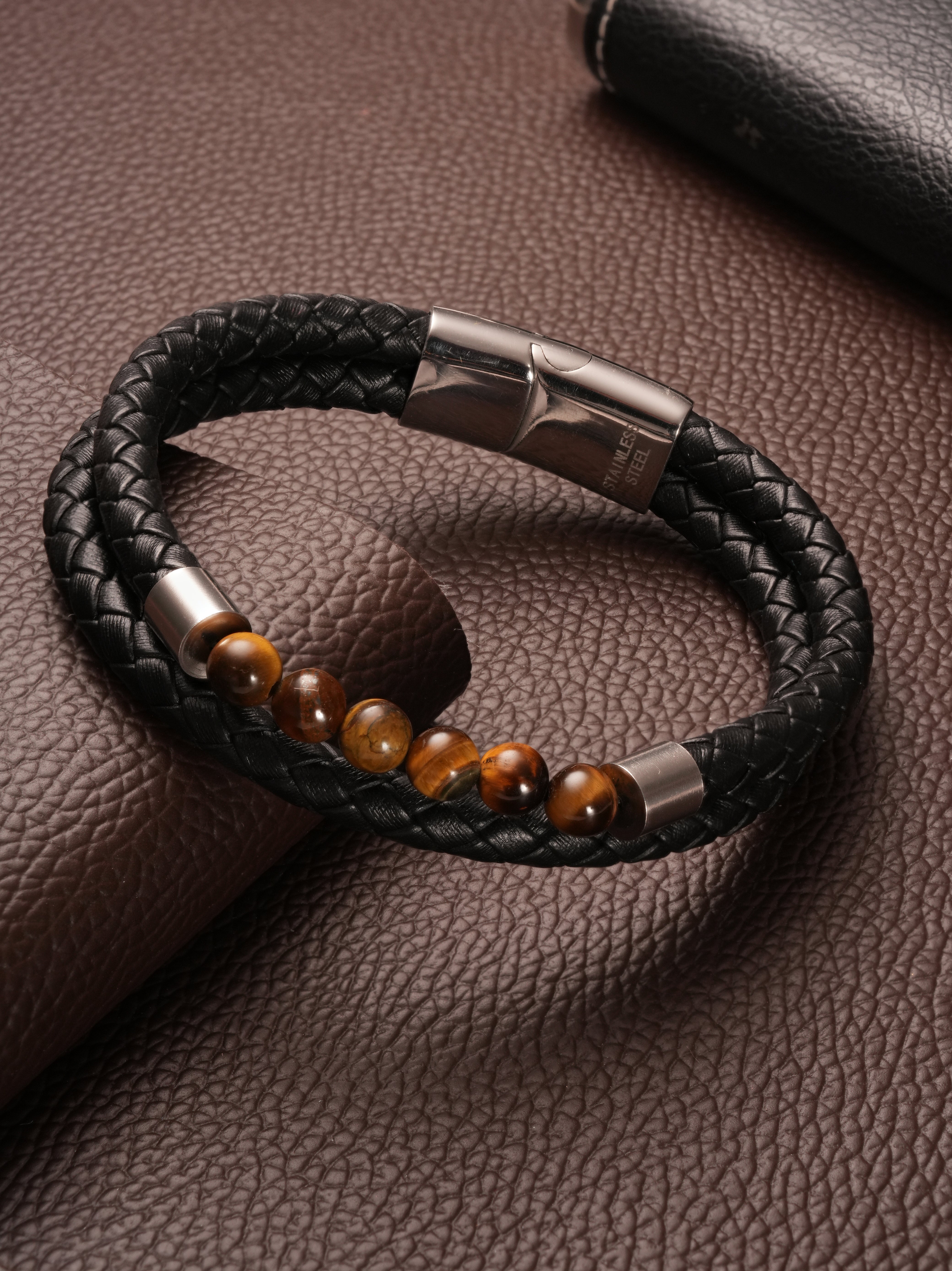 Tigers Eye Dual Bracelet