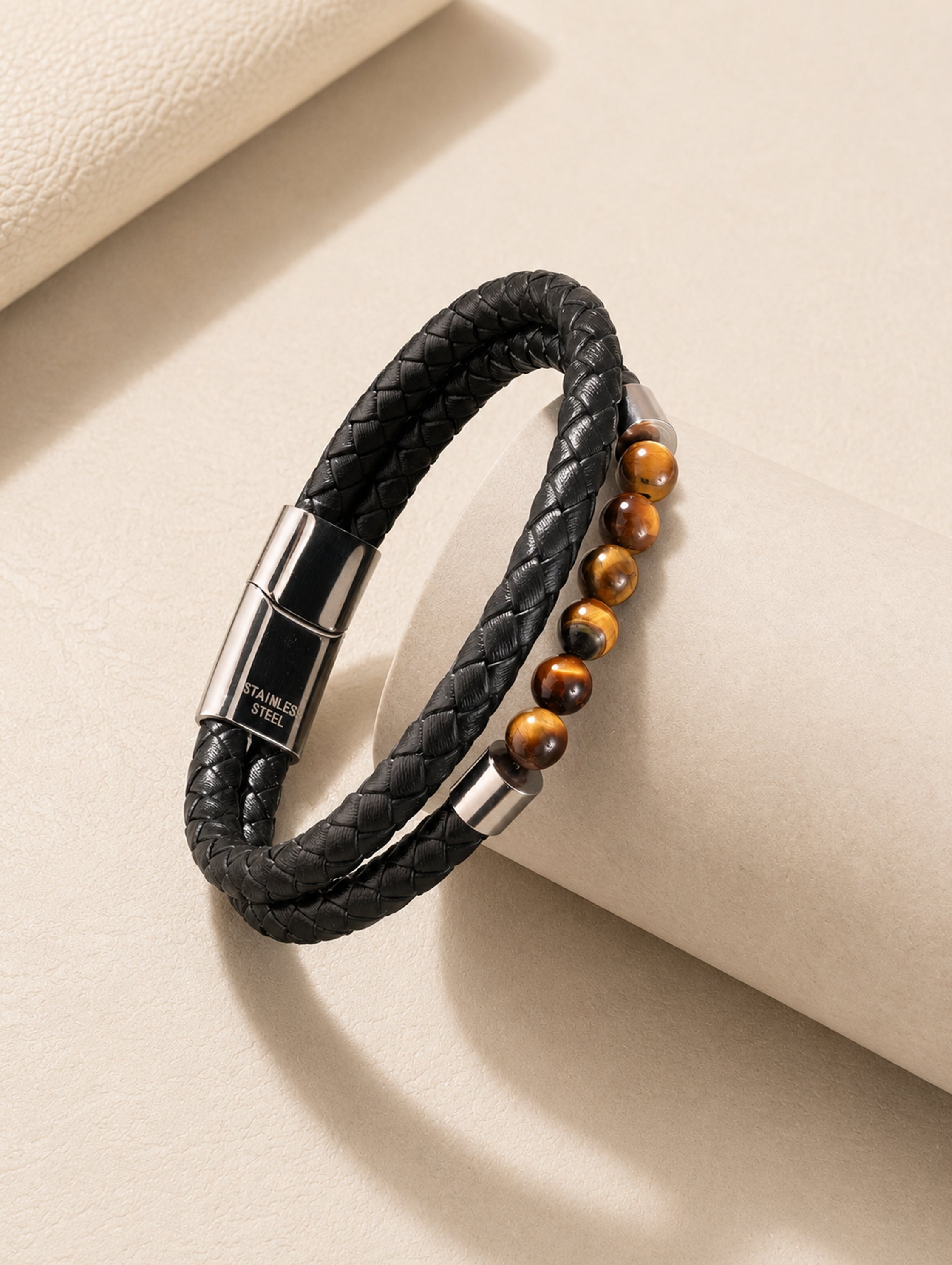 Tigers Eye Dual Bracelet