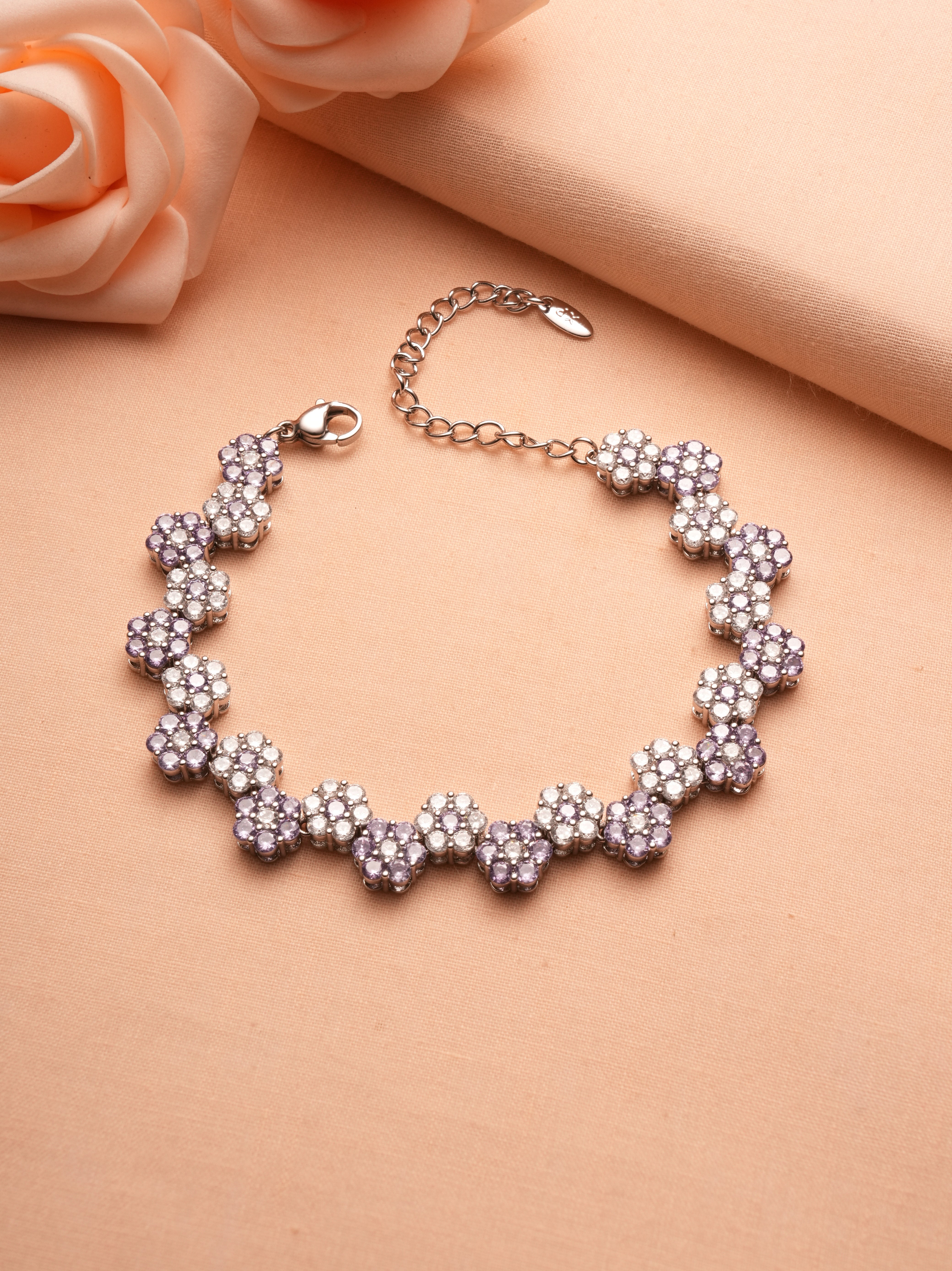 Lilac Bloom Bracelet