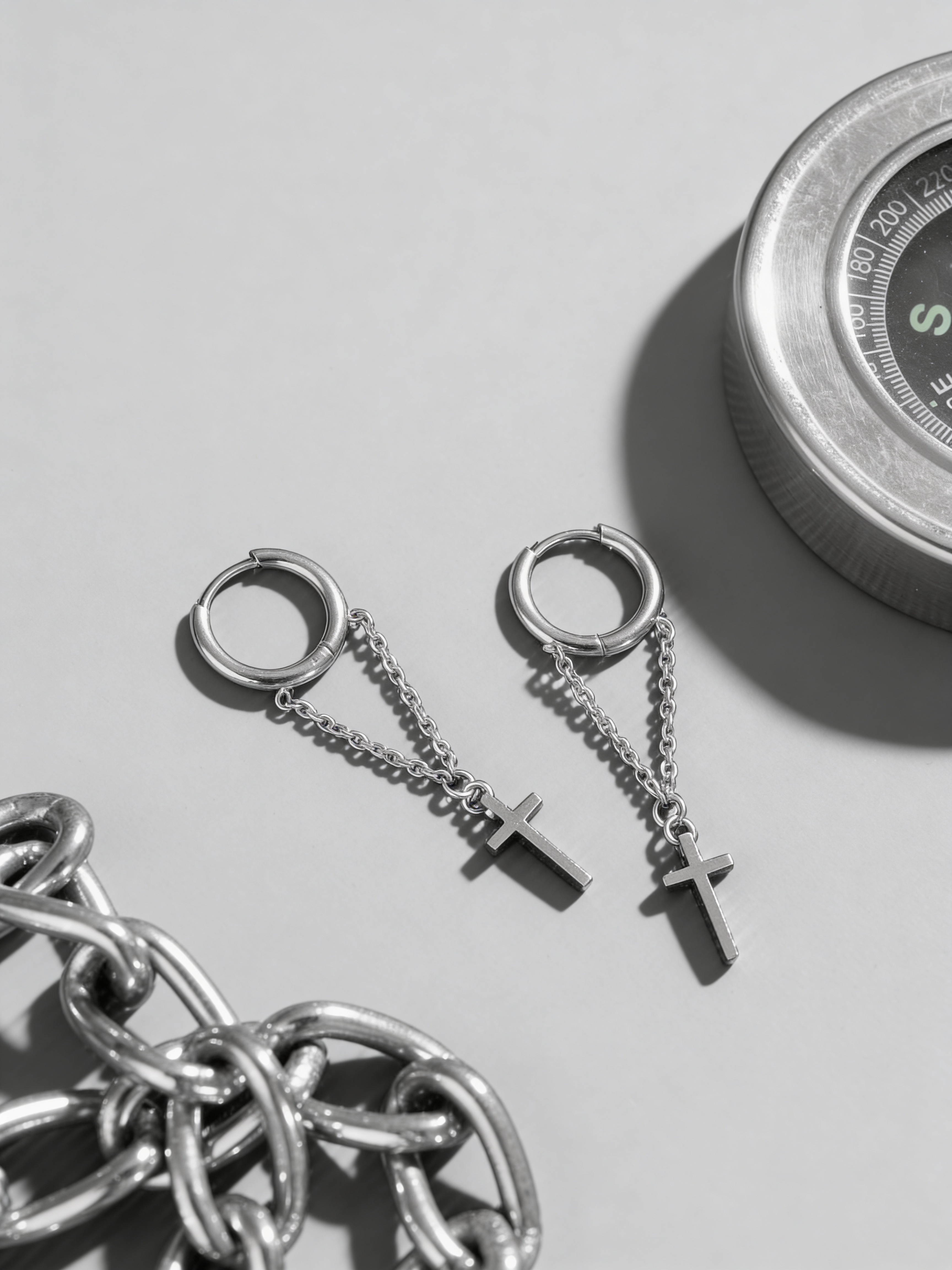 Faith Chain Hoop