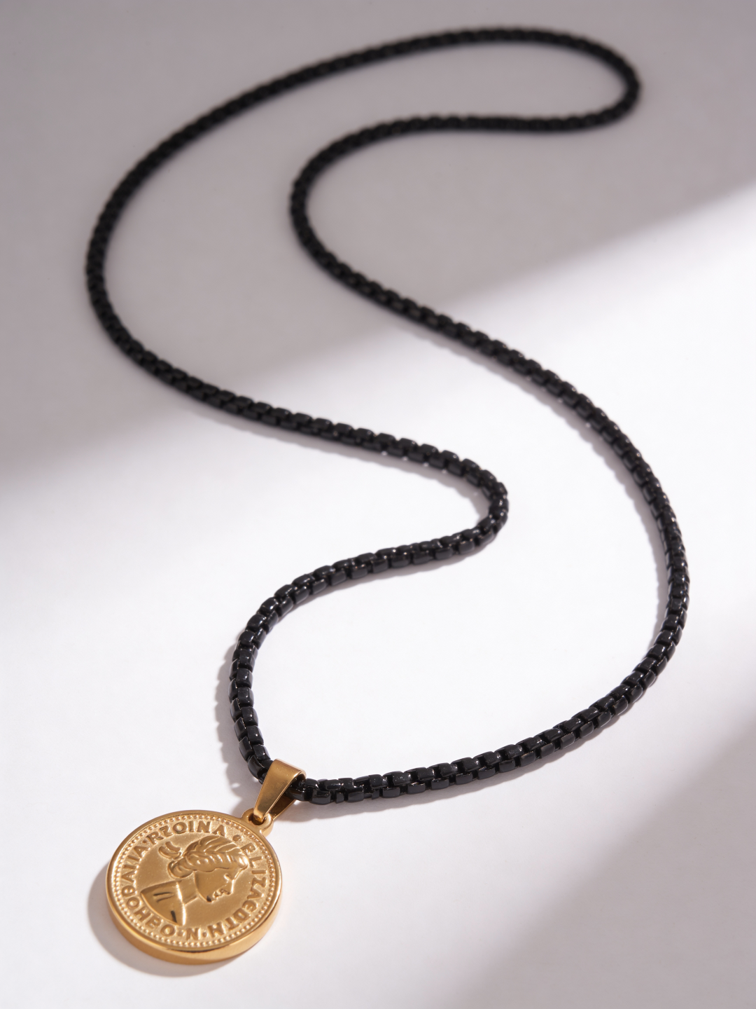 Imperial Coin Pendant Gold