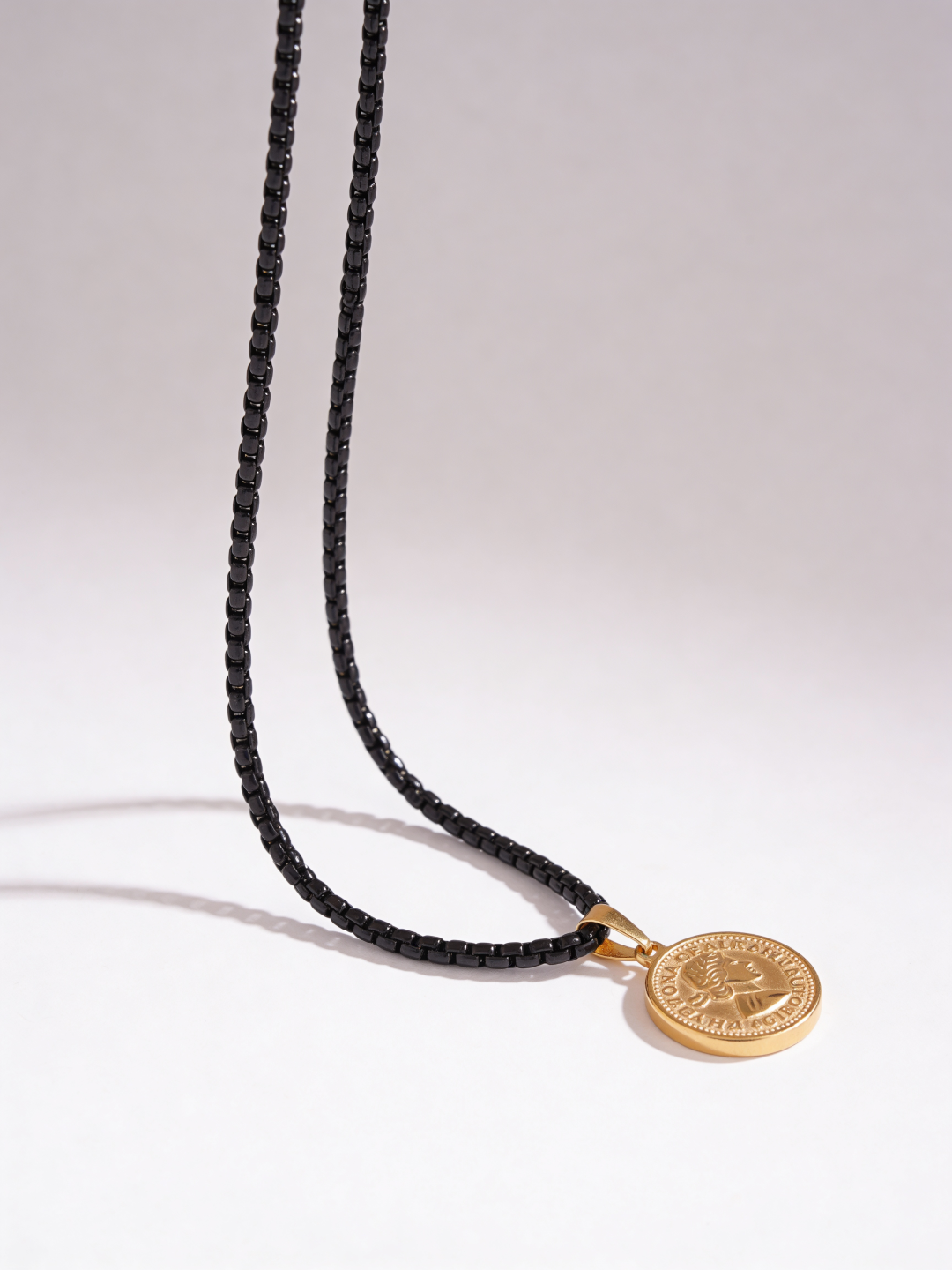 Imperial Coin Pendant Gold